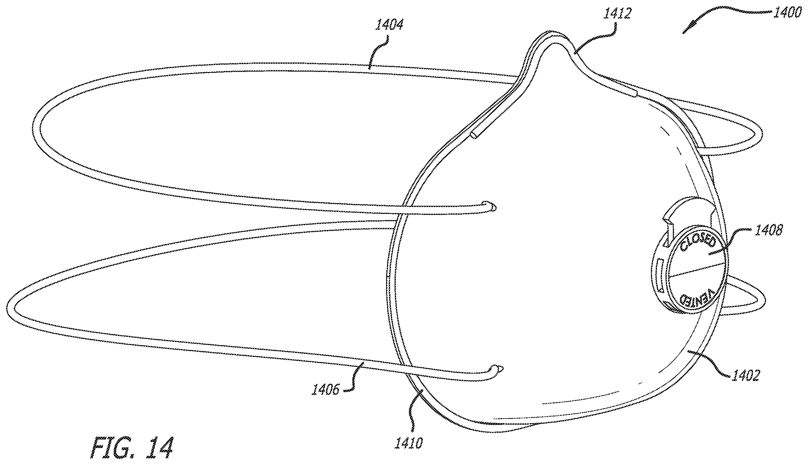Patent US12403338 Figure 11 – Filtering facepiece respirator with an adjustable inhalation-exhalation valve