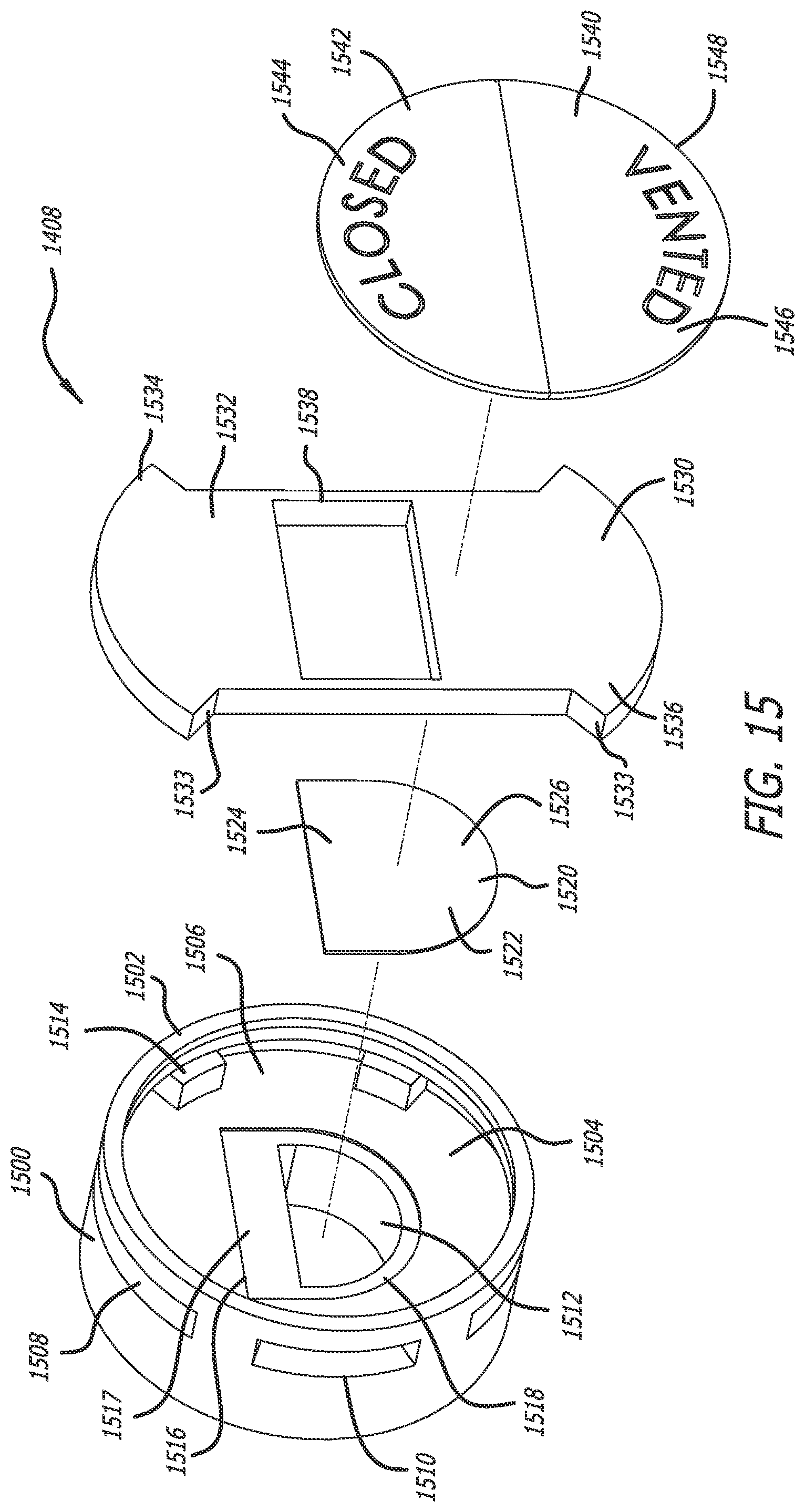 Patent US12403338 Figure 12 – Filtering facepiece respirator with an adjustable inhalation-exhalation valve