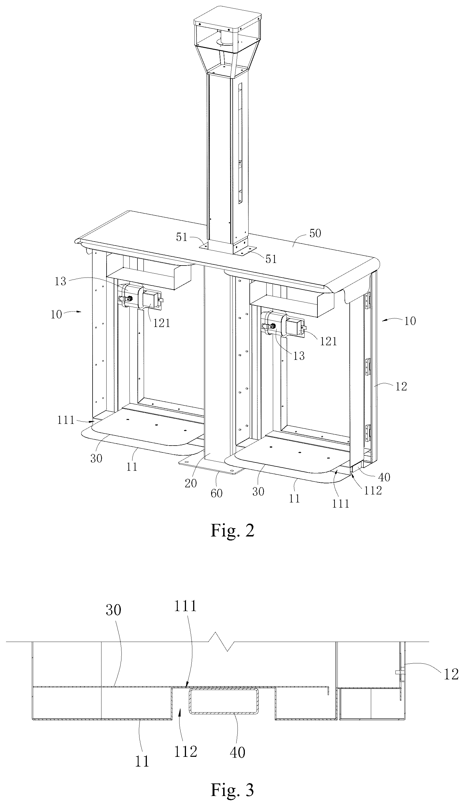 Patent US12403340 Figure 2 – Fire alarming and suppression system for electric vehicle charging station