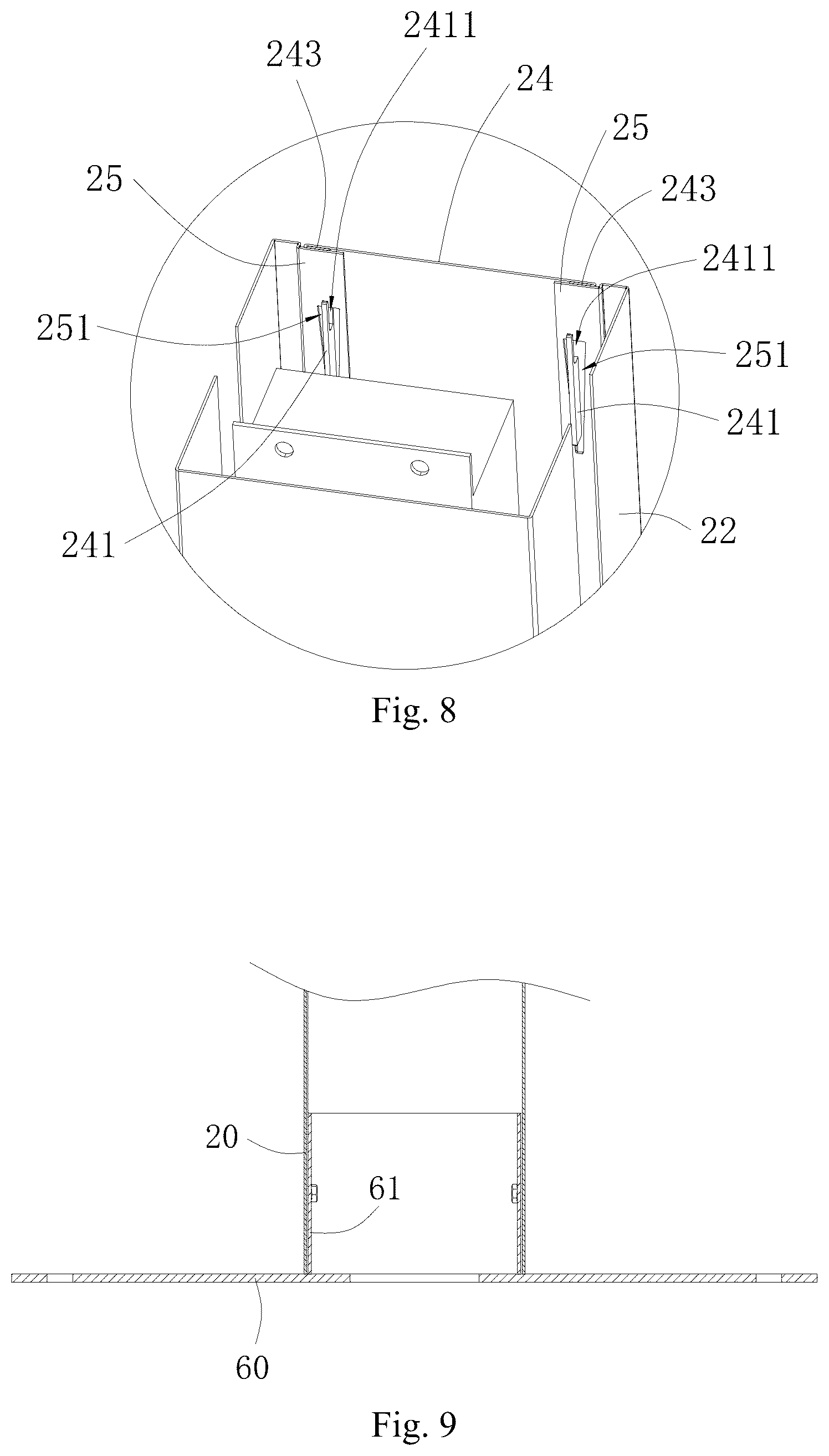 Patent US12403340 Figure 7 – Fire alarming and suppression system for electric vehicle charging station