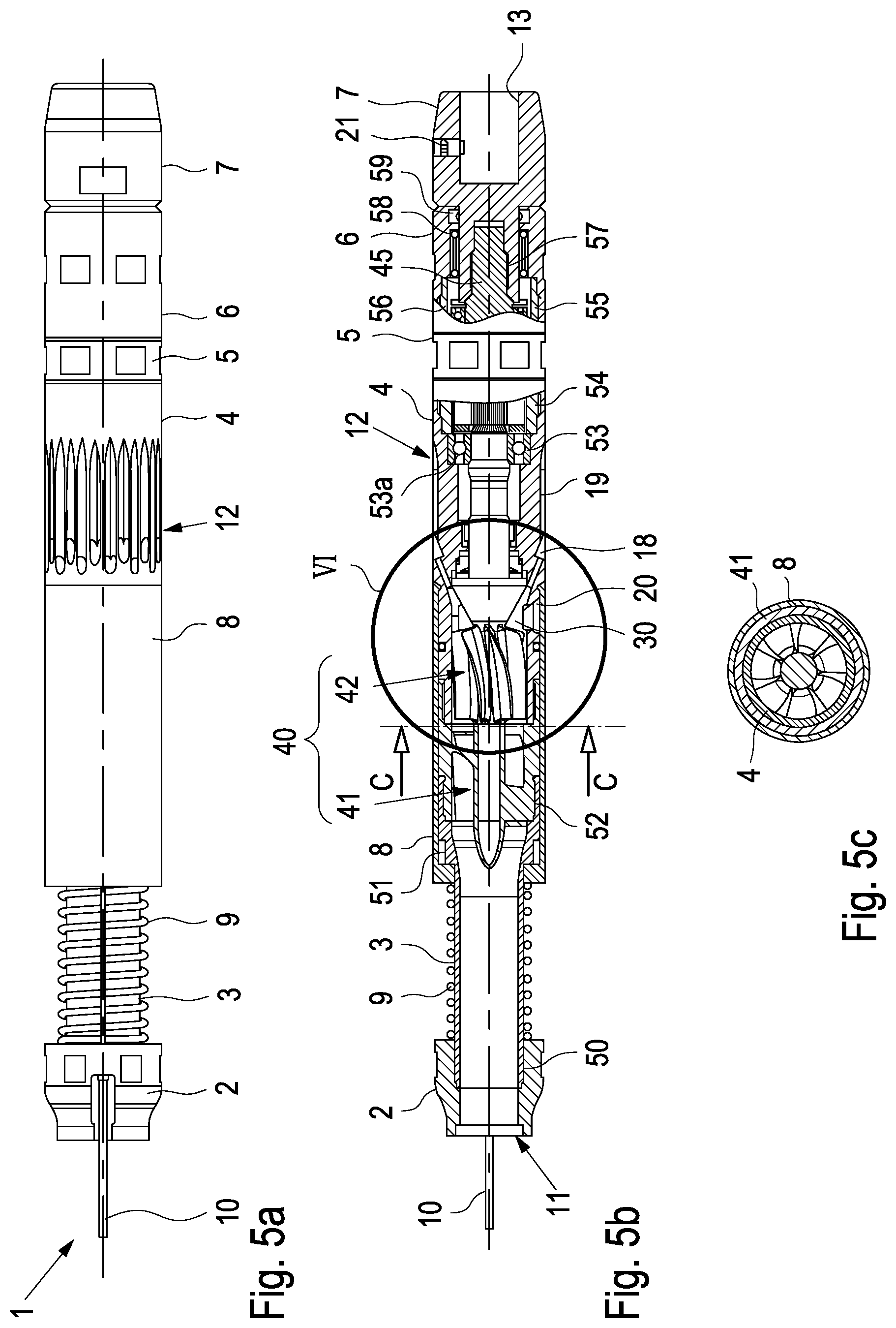Patent US12403341 Figure 4 – Drill fire extinguishing device and drill fire extinguishing system, drill bit
