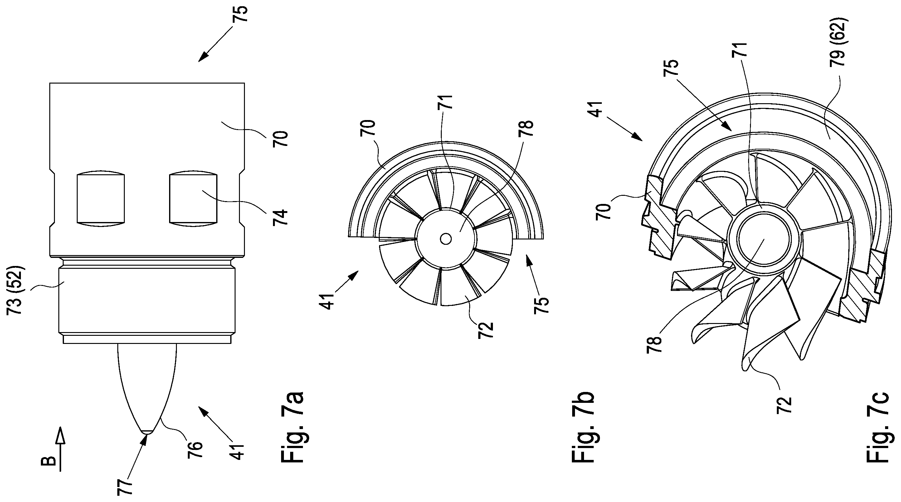 Patent US12403341 Figure 6 – Drill fire extinguishing device and drill fire extinguishing system, drill bit