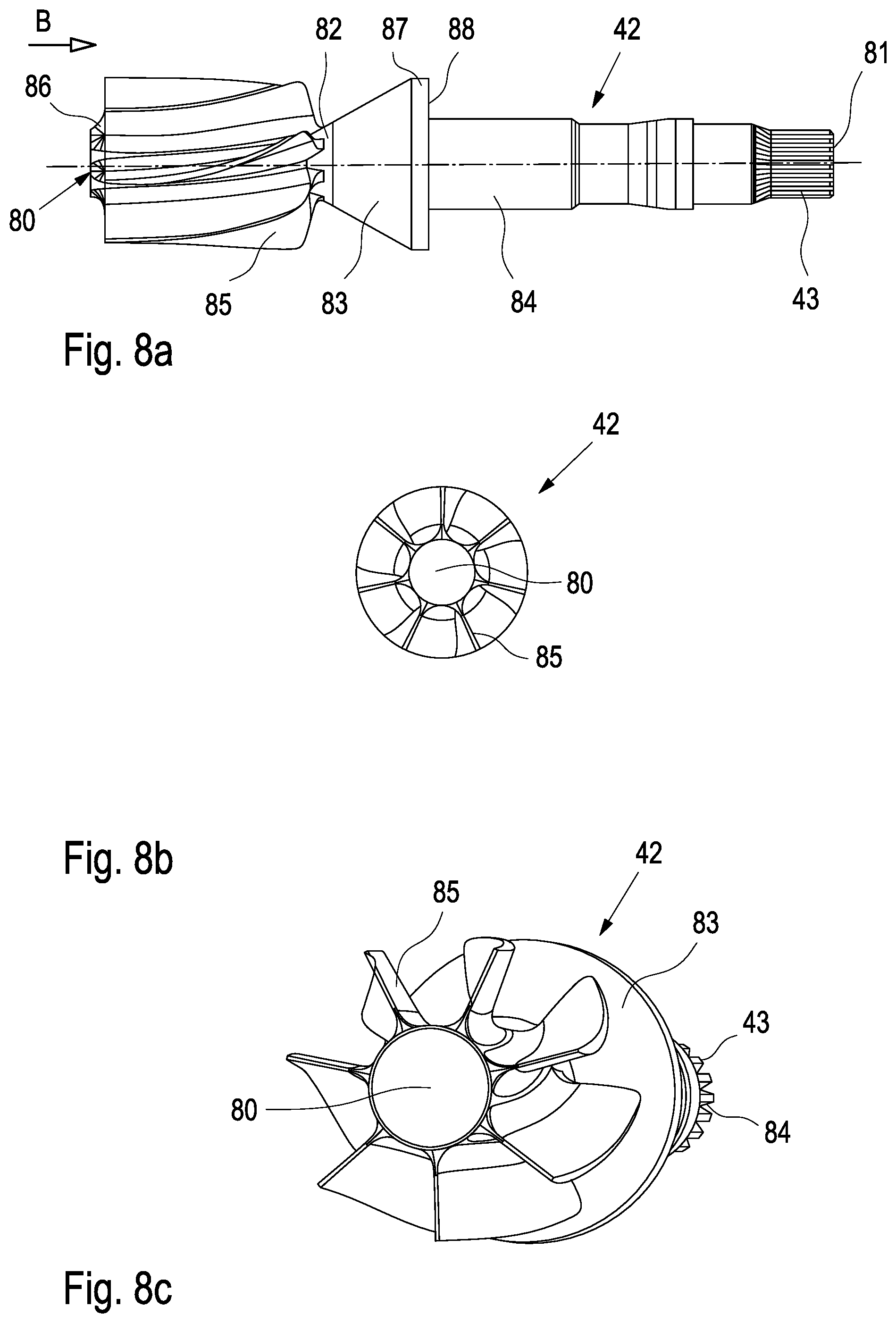 Patent US12403341 Figure 7 – Drill fire extinguishing device and drill fire extinguishing system, drill bit