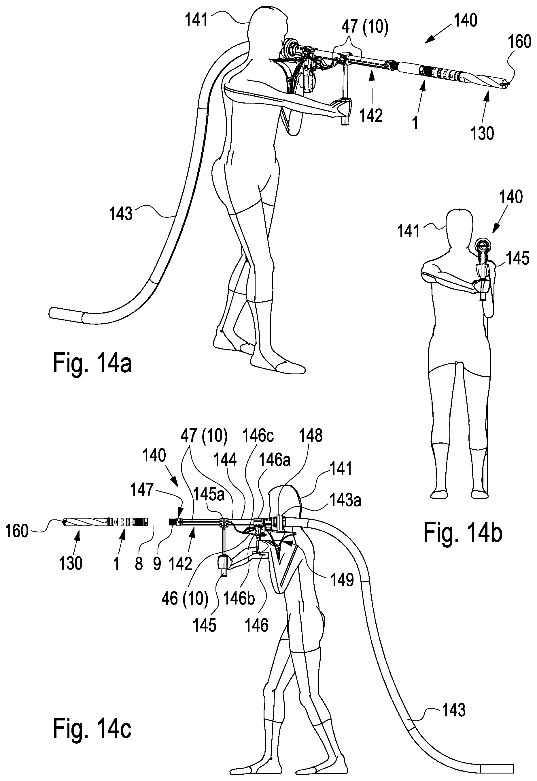 Patent US12403341 Figure 11 – Drill fire extinguishing device and drill fire extinguishing system, drill bit