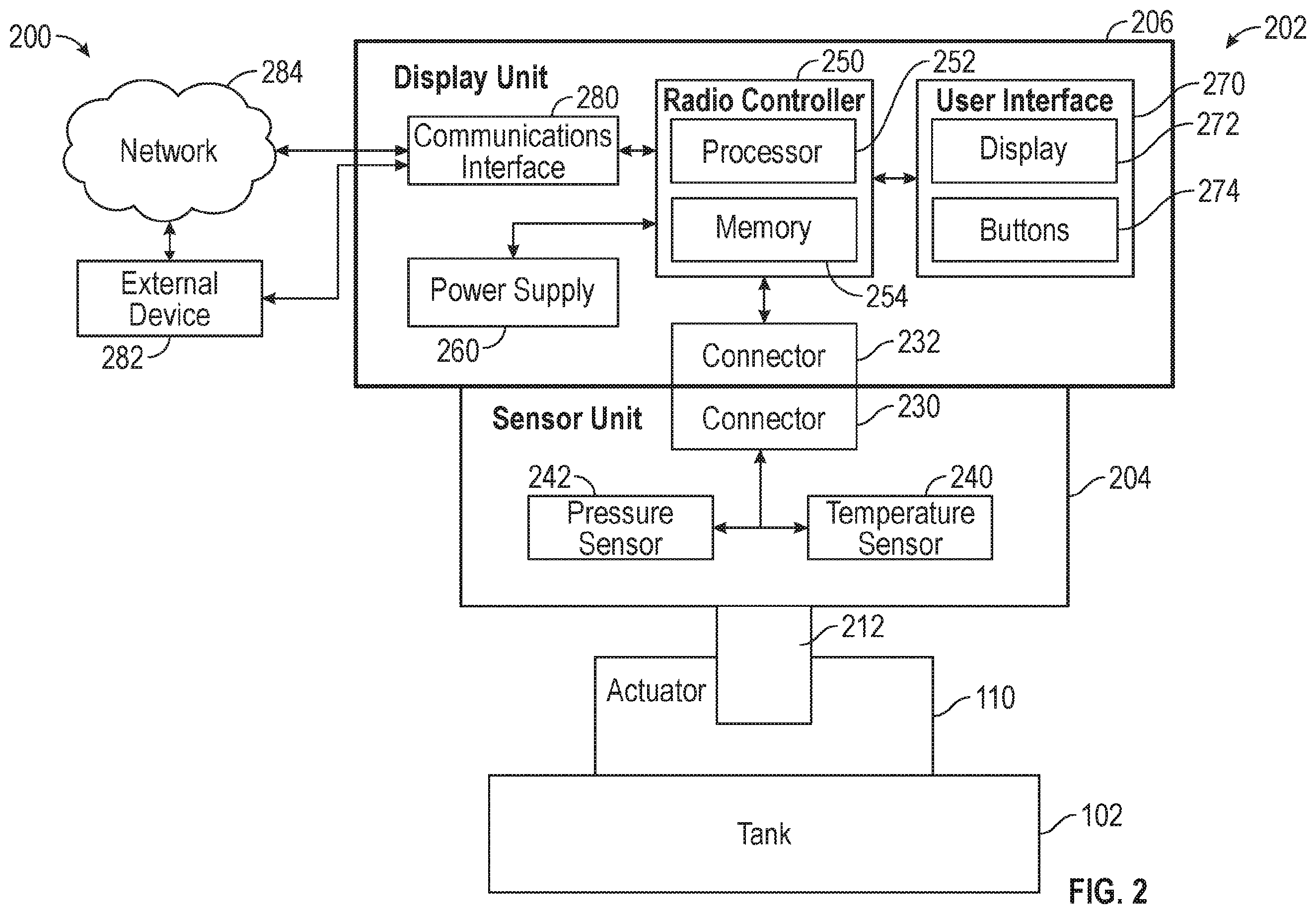 Patent US12403343 Figure 2 – Sensor units for use with fire suppression systems
