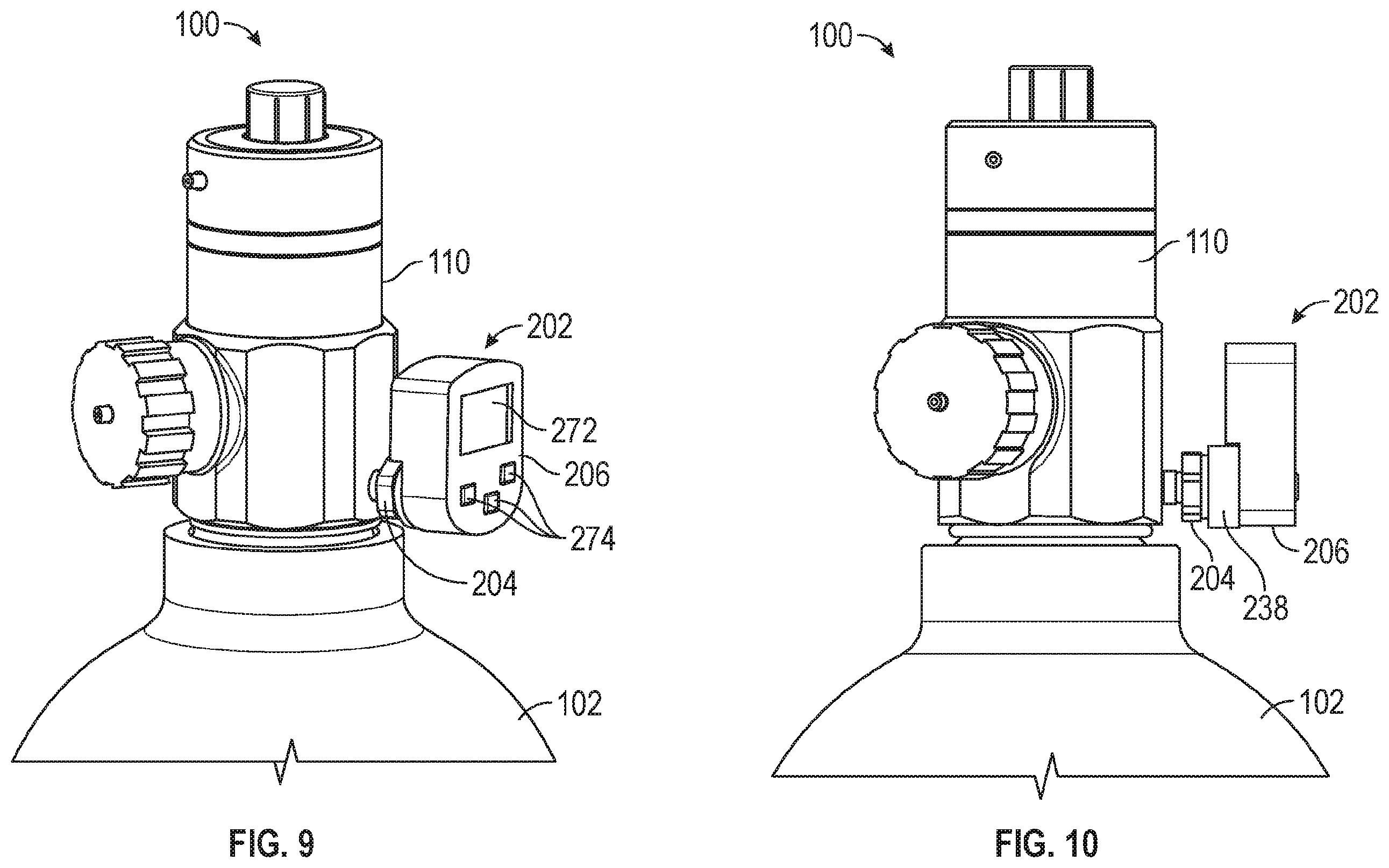 Patent US12403343 Figure 7 – Sensor units for use with fire suppression systems