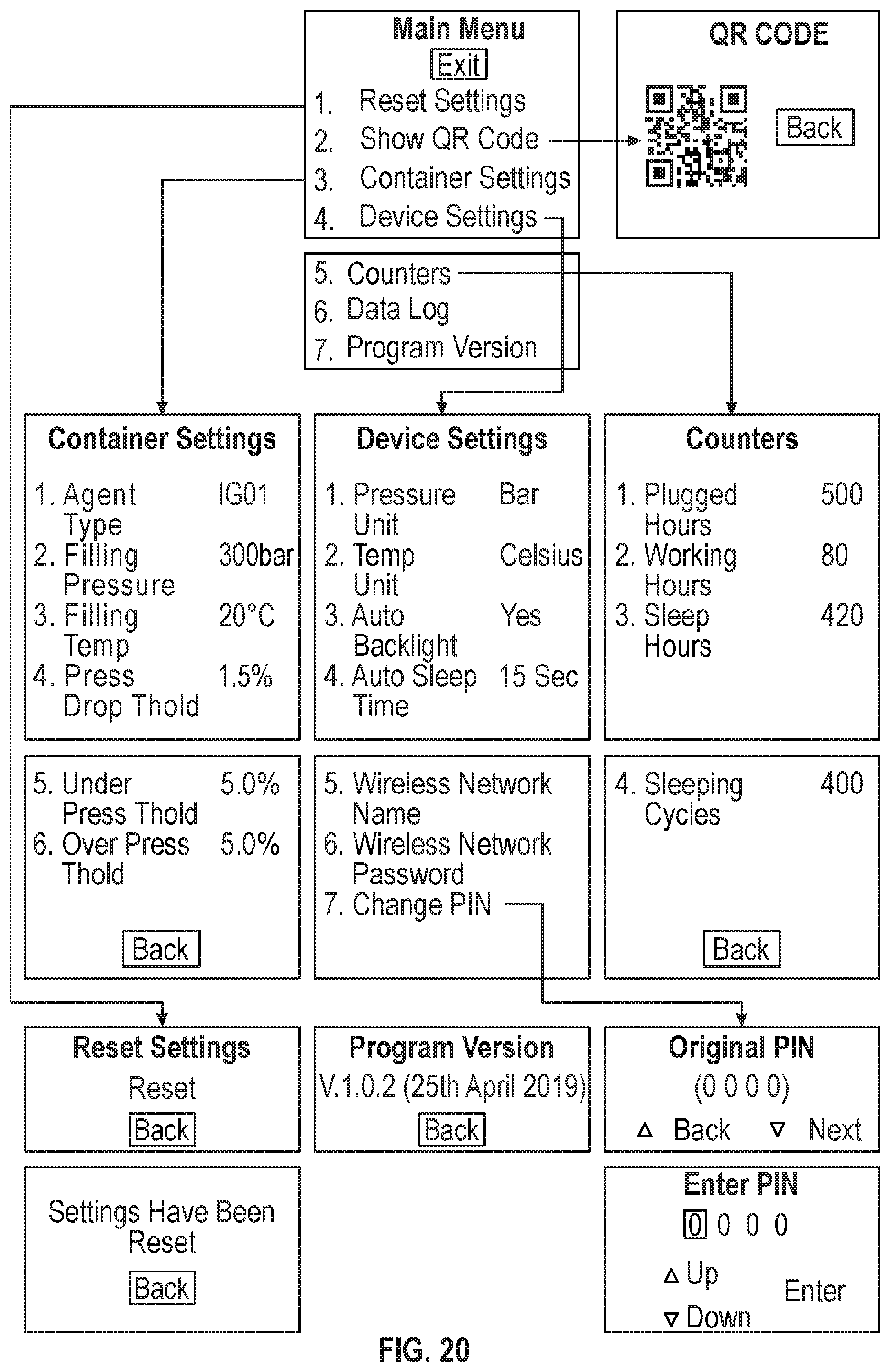 Patent US12403343 Figure 15 – Sensor units for use with fire suppression systems