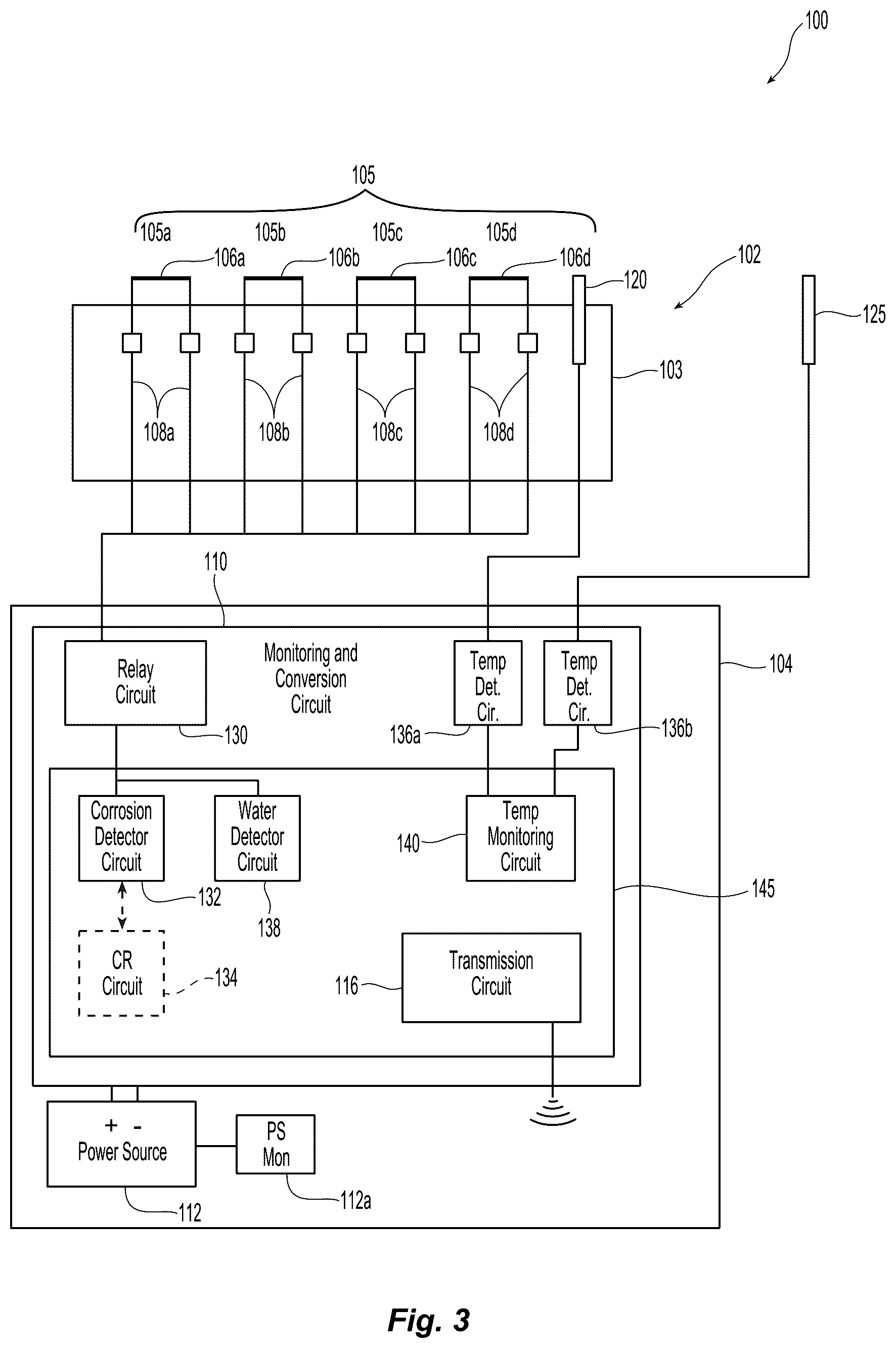 Patent US12403347 Figure 4 – Systems and methods of monitoring temperature in a fire suppression system