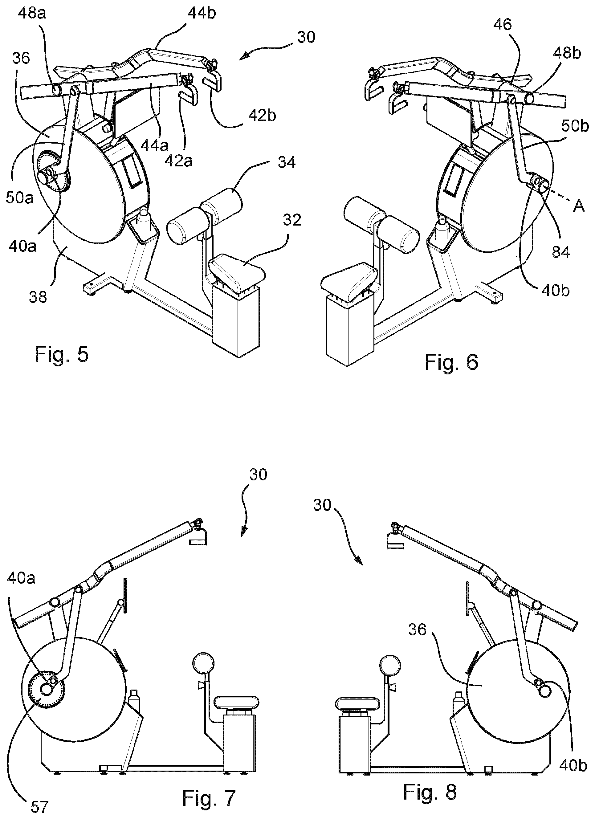 Patent US12403348 Figure 3 – Motorized strength training machine