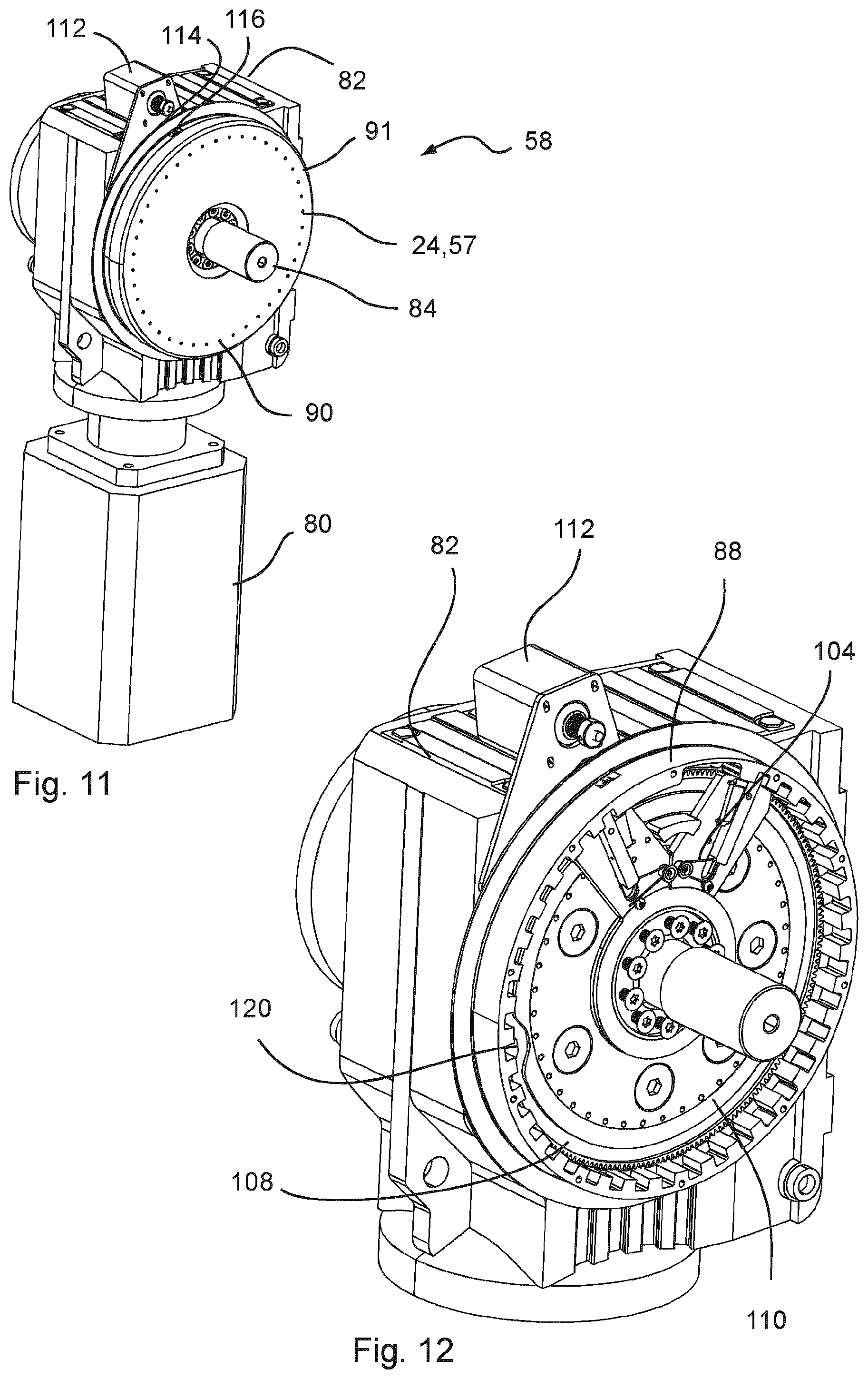 Patent US12403348 Figure 5 – Motorized strength training machine