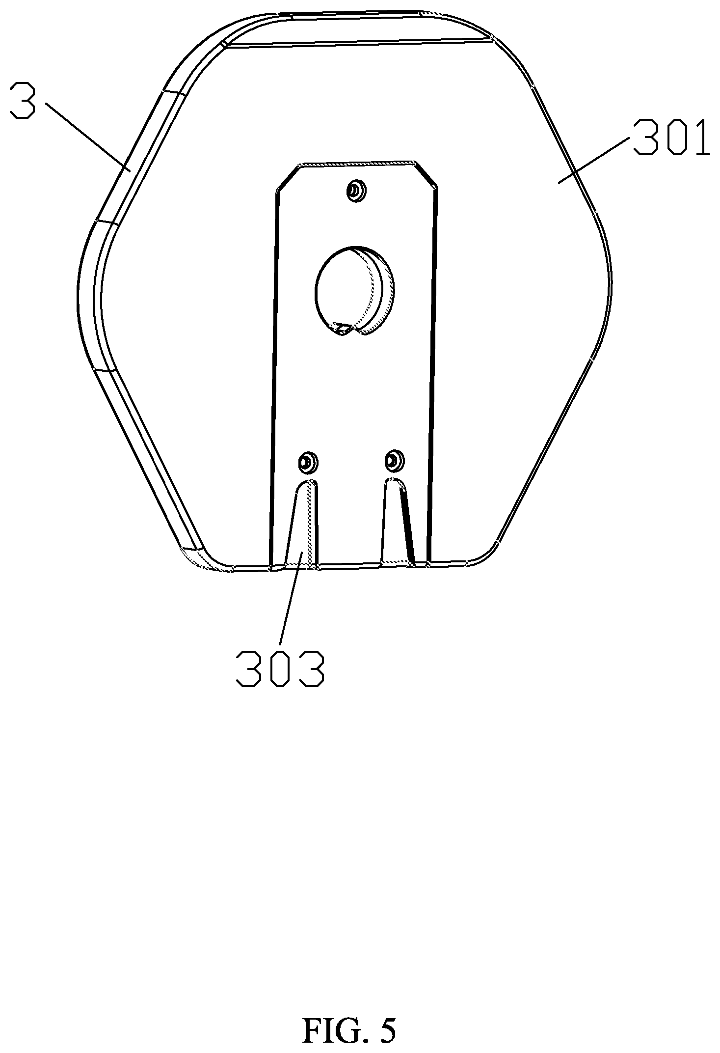 Patent US12403349 Figure 5 – Adjustable dumbbell