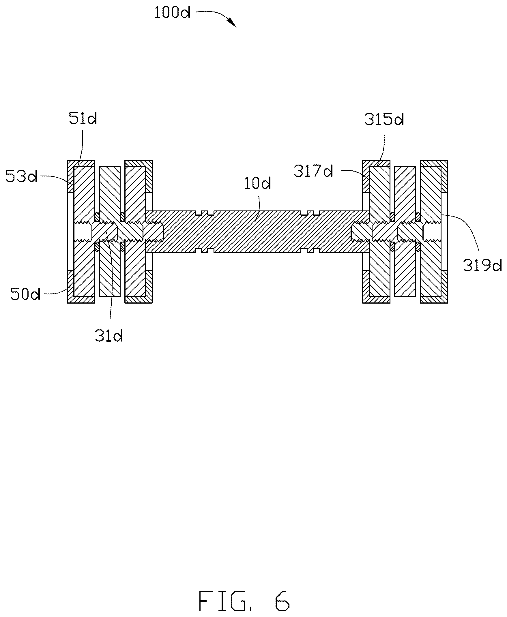 Patent US12403350 Figure 6 – Dumbbell and fitness equipment