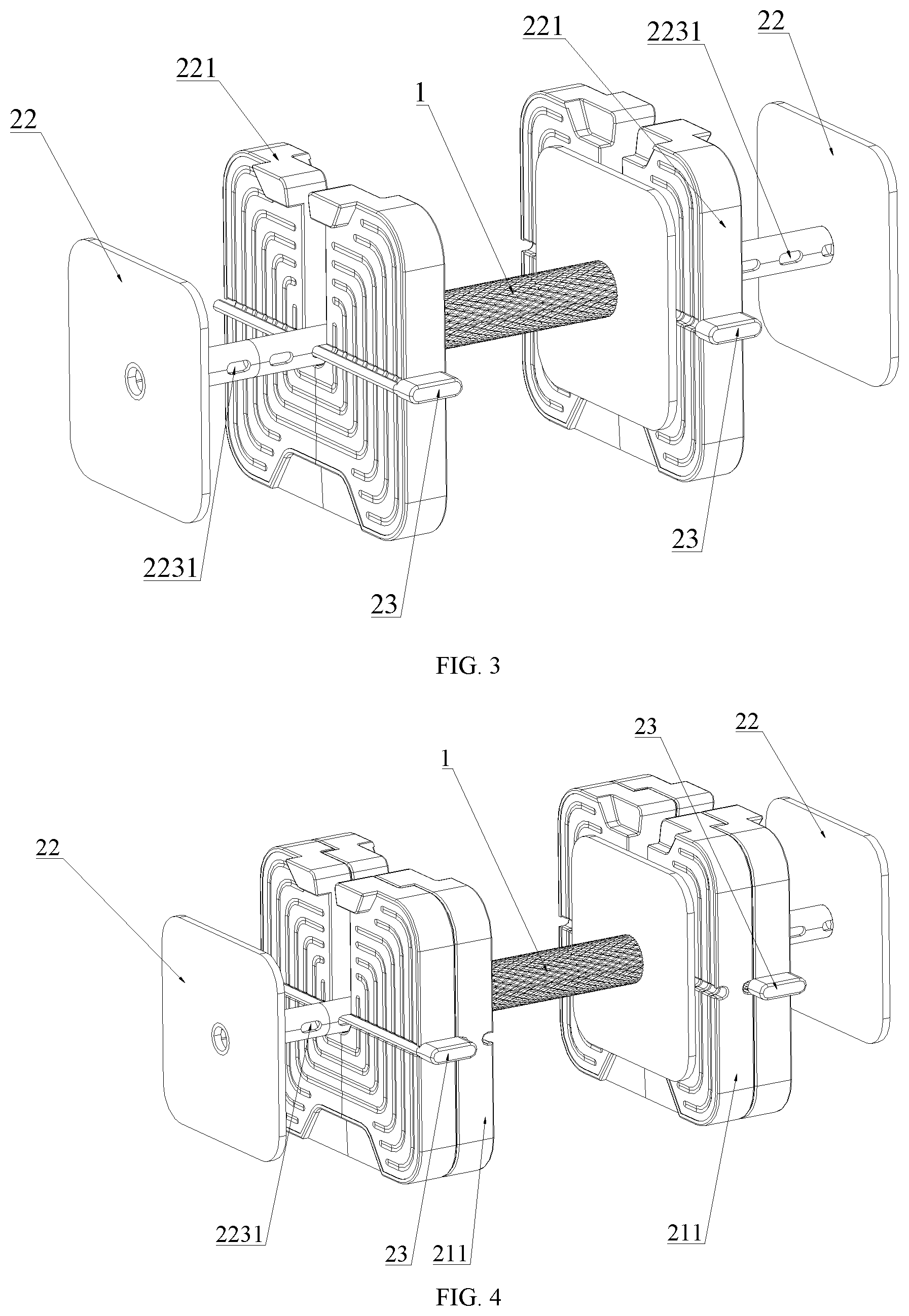Patent US12403351 Figure 3 – Adjustable dumbbell
