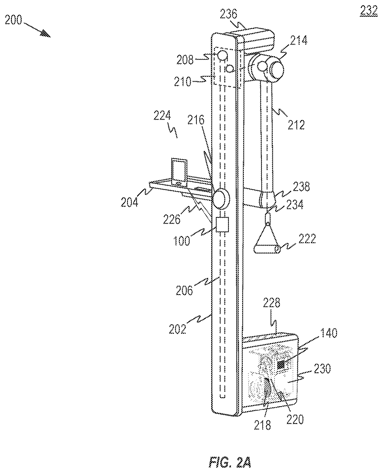 Patent US12403352 Figure 3 – Systems and methods for an electronic wall mounted exercise machine