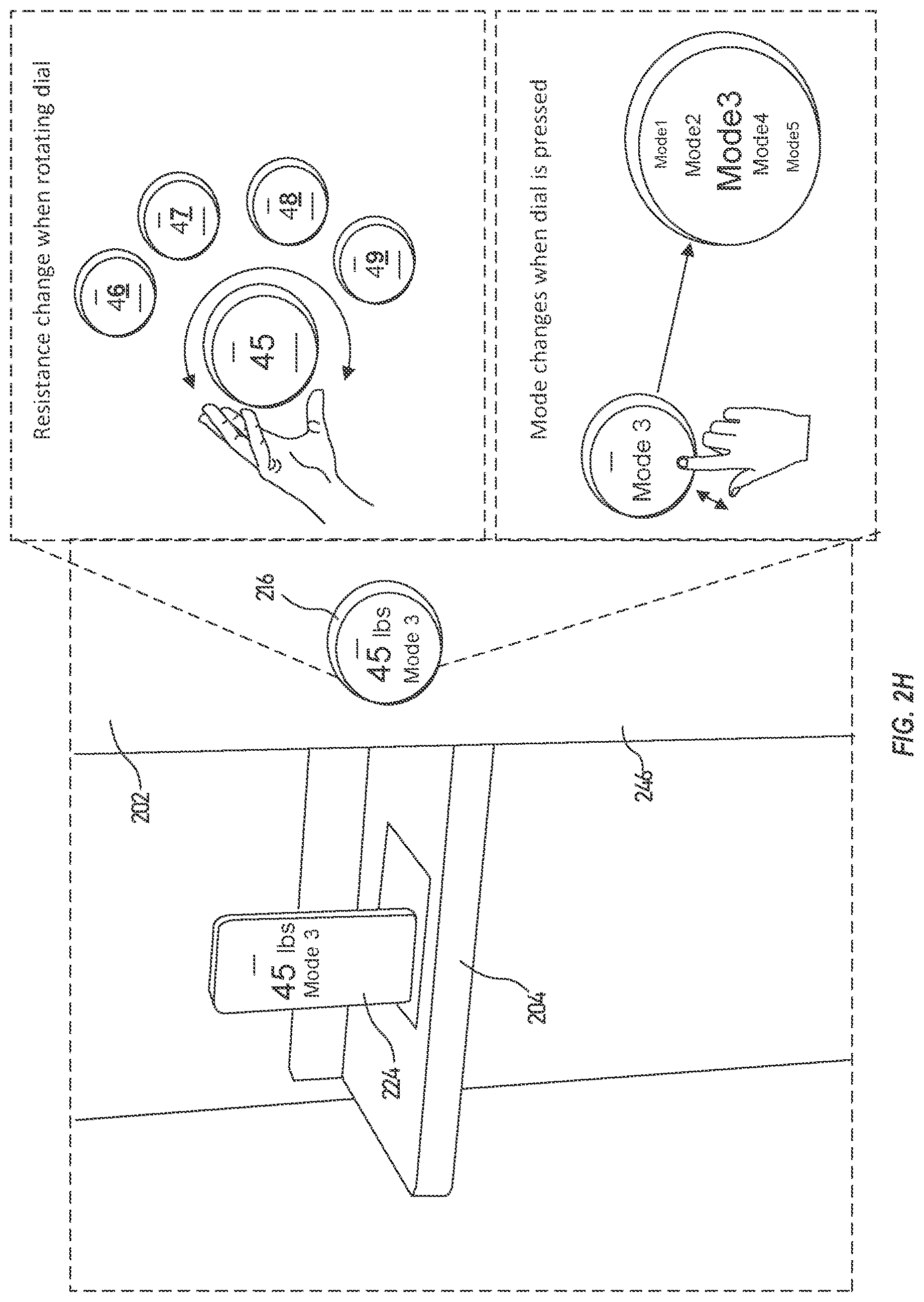 Patent US12403352 Figure 9 – Systems and methods for an electronic wall mounted exercise machine
