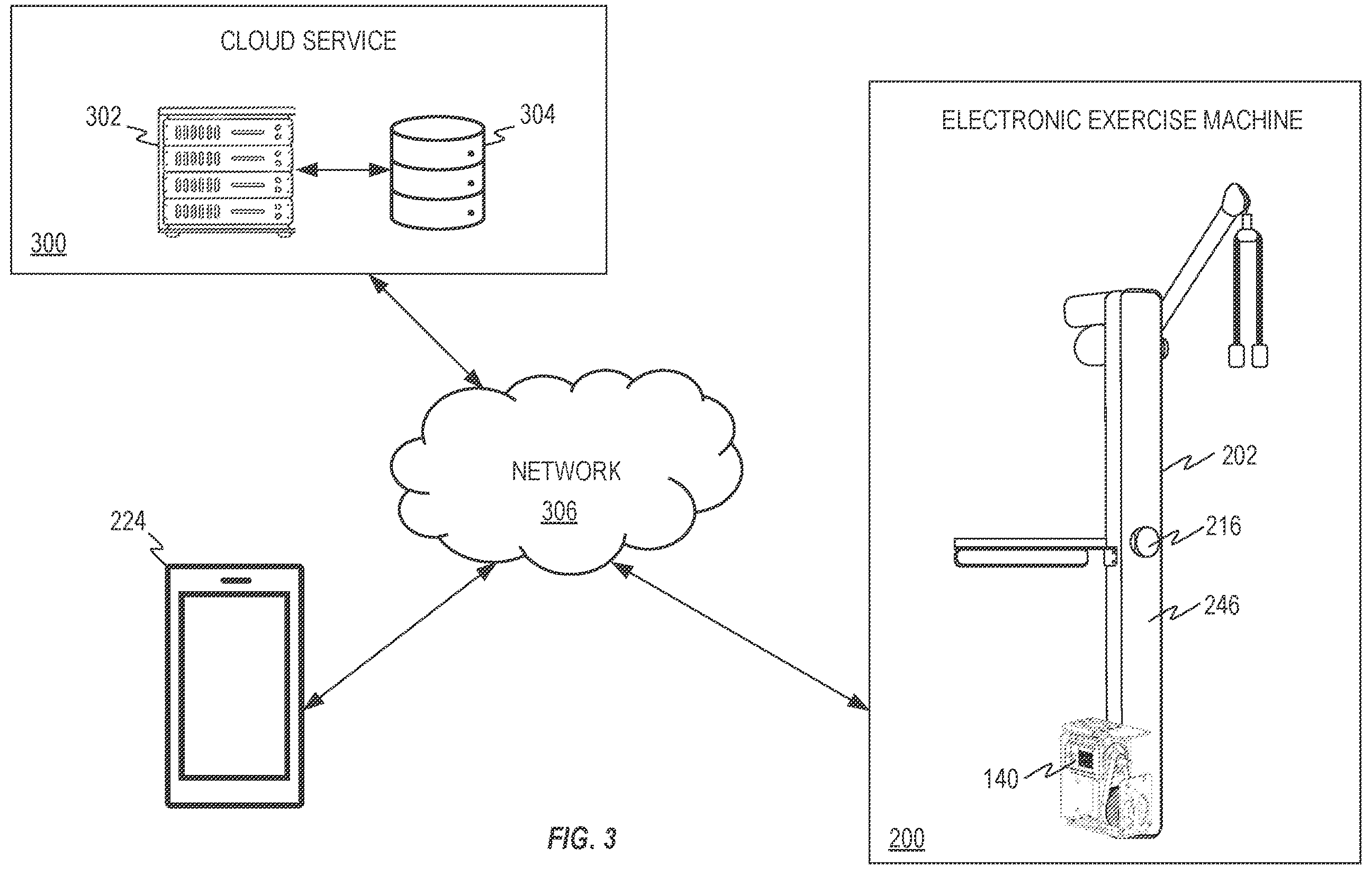Patent US12403352 Figure 10 – Systems and methods for an electronic wall mounted exercise machine