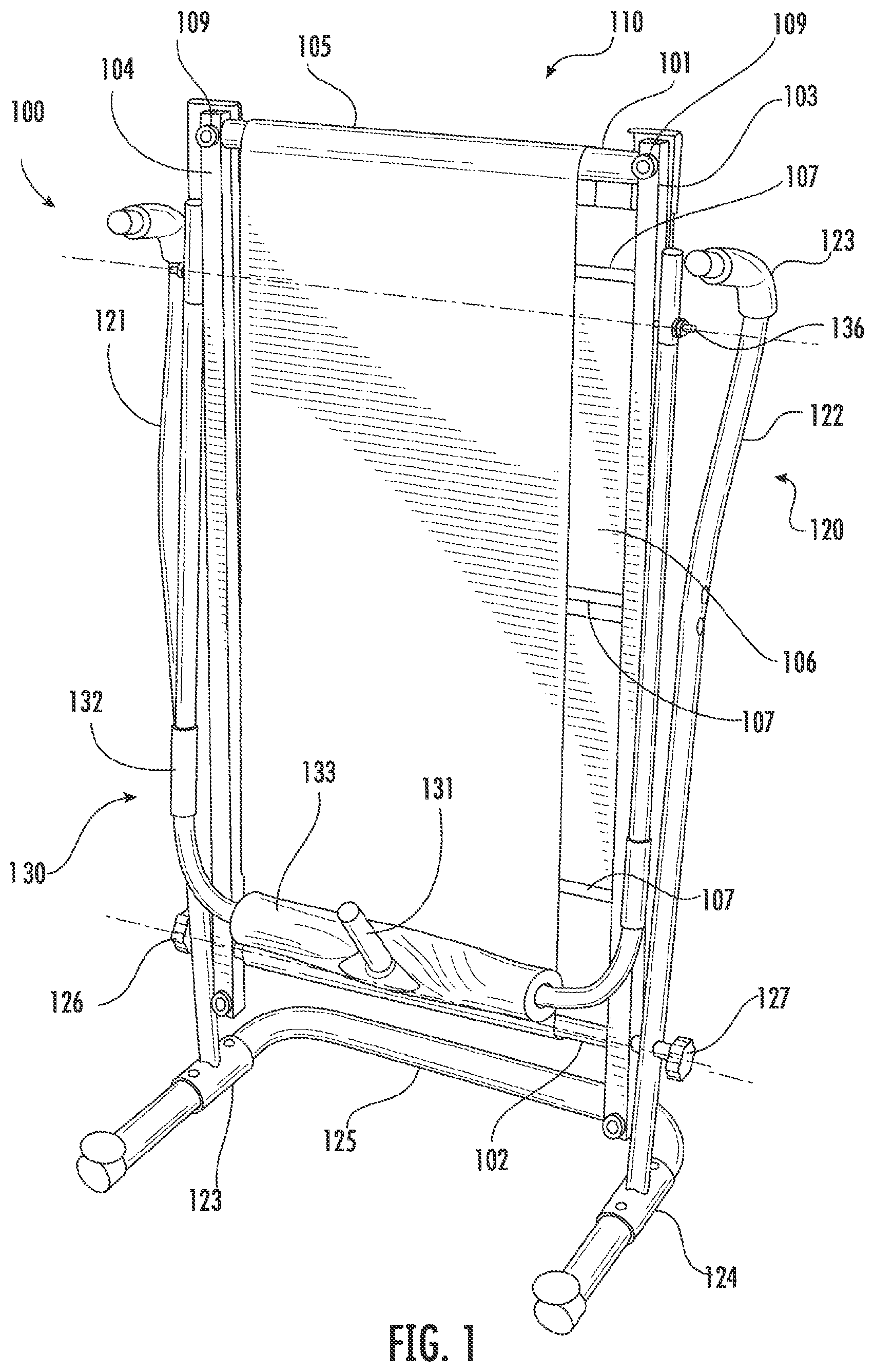 Patent US12403354 — Exercise device for strengthening gluteal muscles — Figure 1