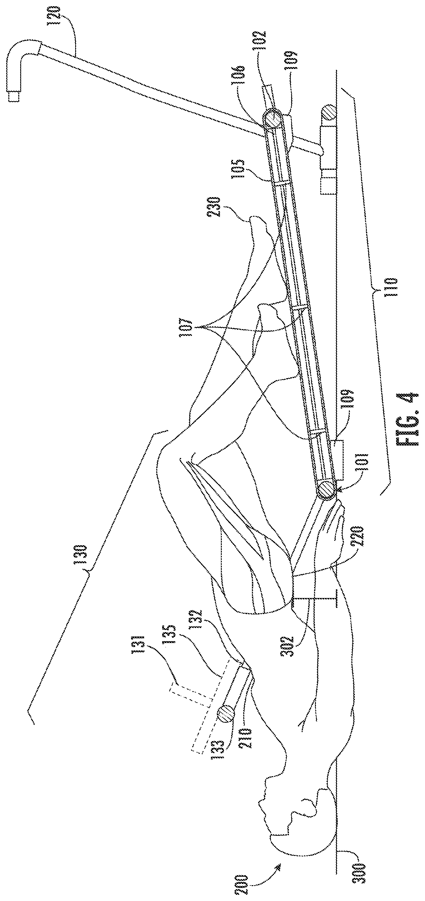Patent US12403354 Figure 4 – Exercise device for strengthening gluteal muscles