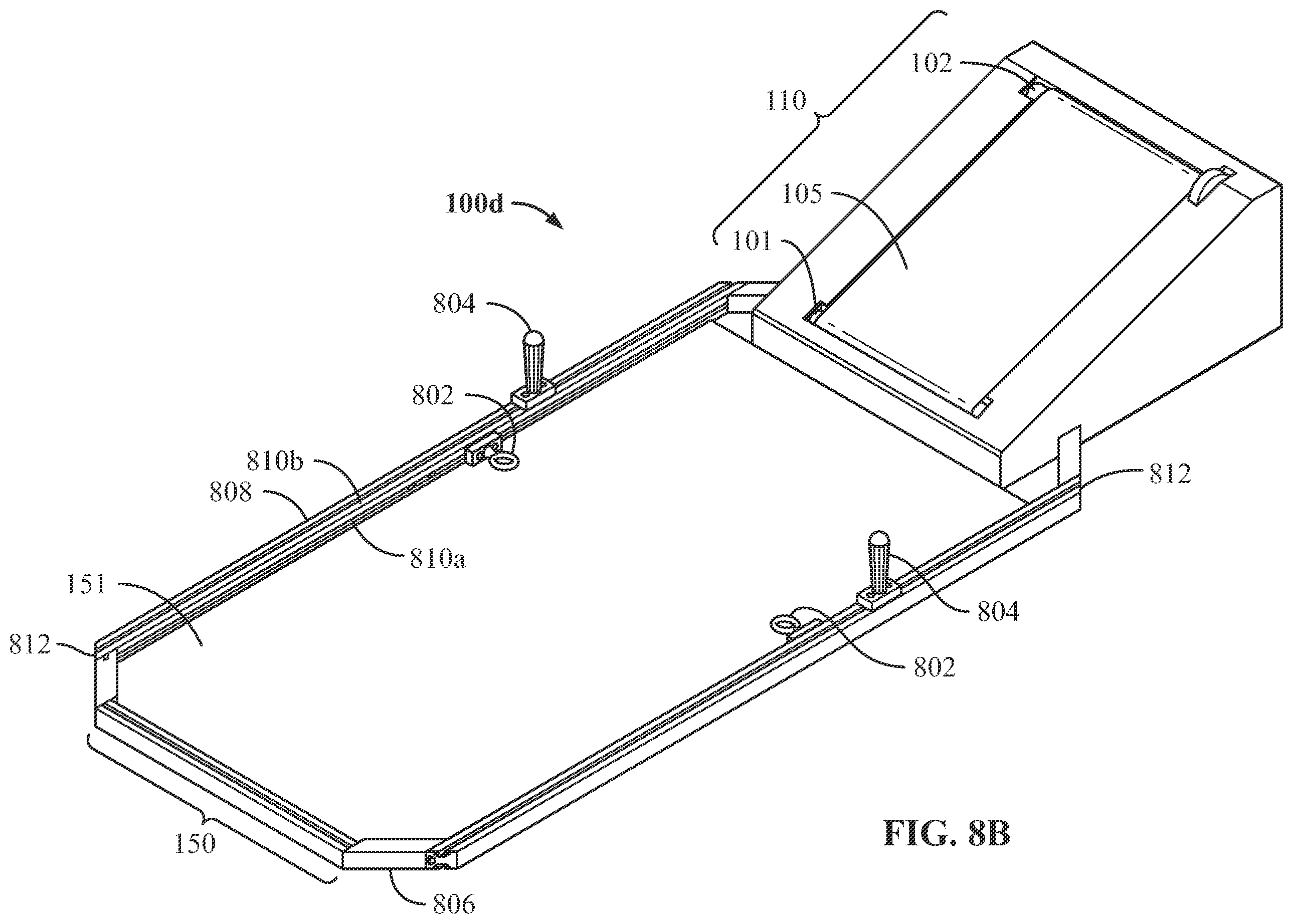 Patent US12403354 Figure 9 – Exercise device for strengthening gluteal muscles