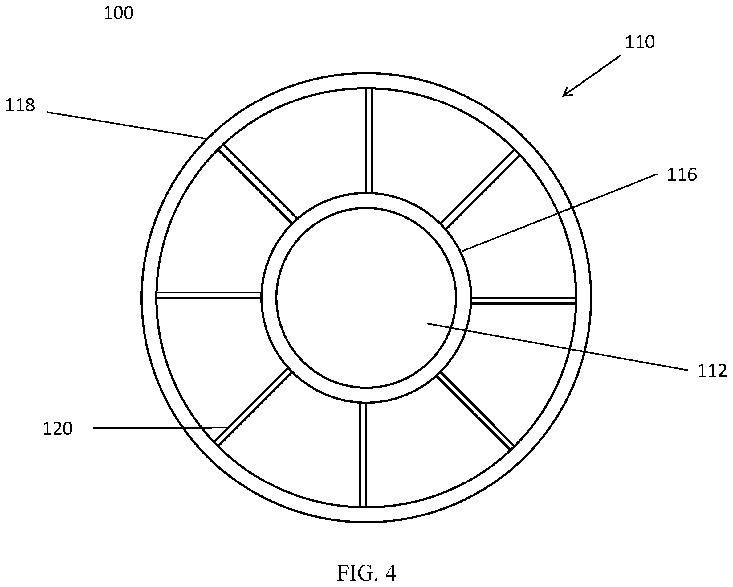 Patent US12403355 Figure 4 – Core training device and method