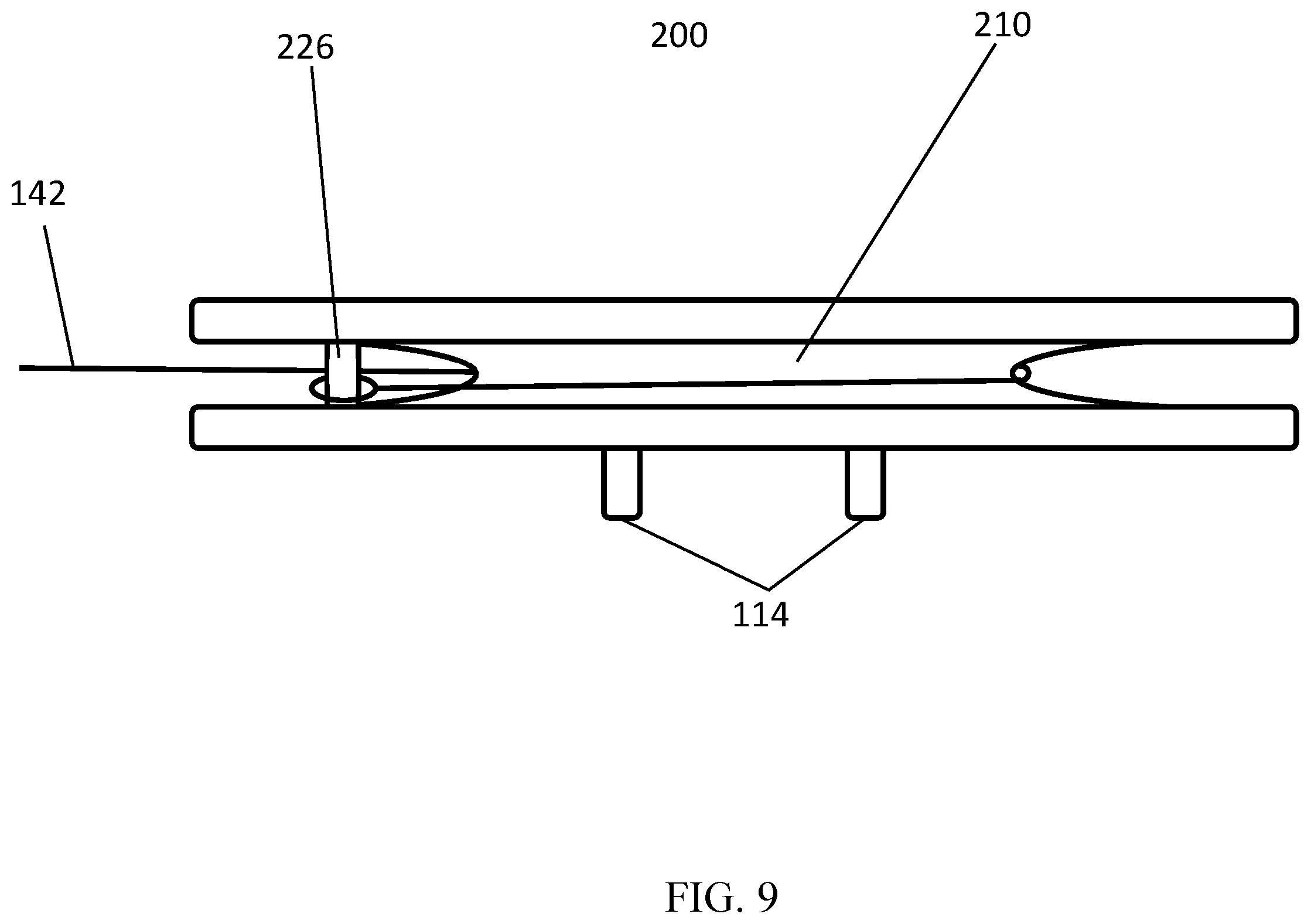 Patent US12403355 Figure 9 – Core training device and method