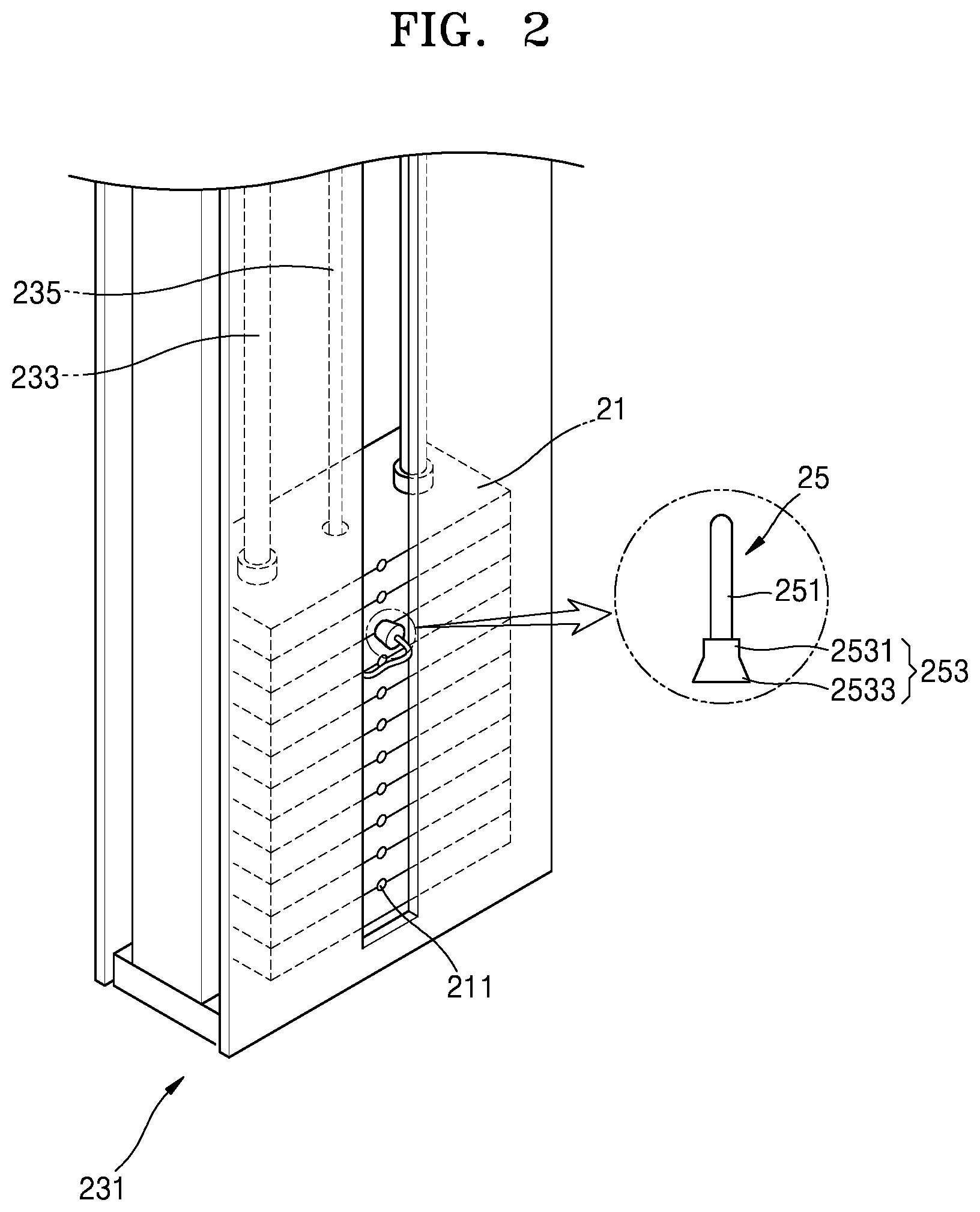 Patent US12403359 Figure 2 – Sensor module and weight exercise apparatus including the same