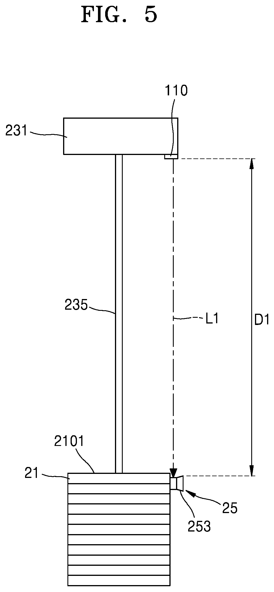 Patent US12403359 Figure 5 – Sensor module and weight exercise apparatus including the same