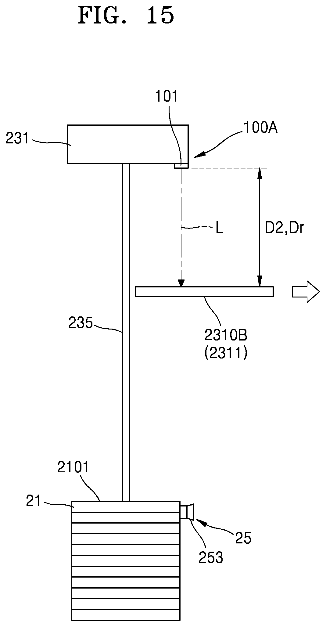 Patent US12403359 Figure 15 – Sensor module and weight exercise apparatus including the same