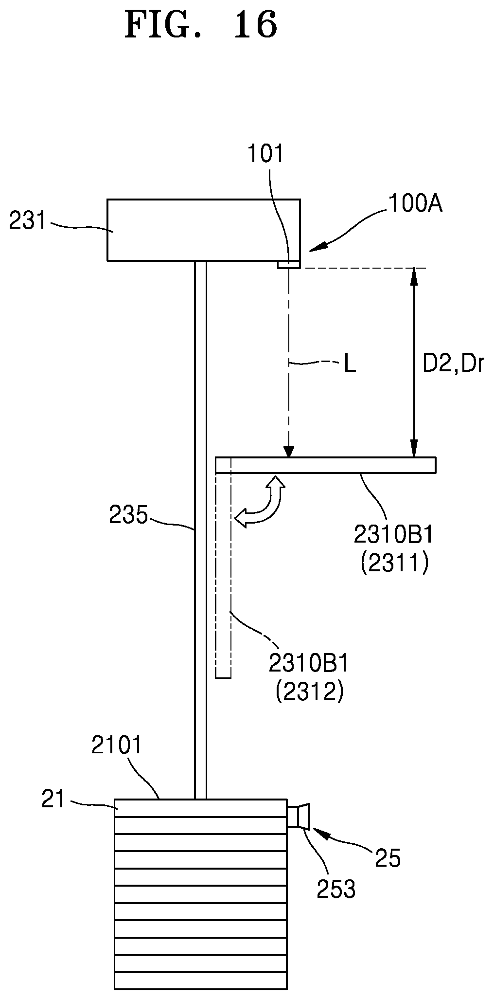 Patent US12403359 Figure 16 – Sensor module and weight exercise apparatus including the same