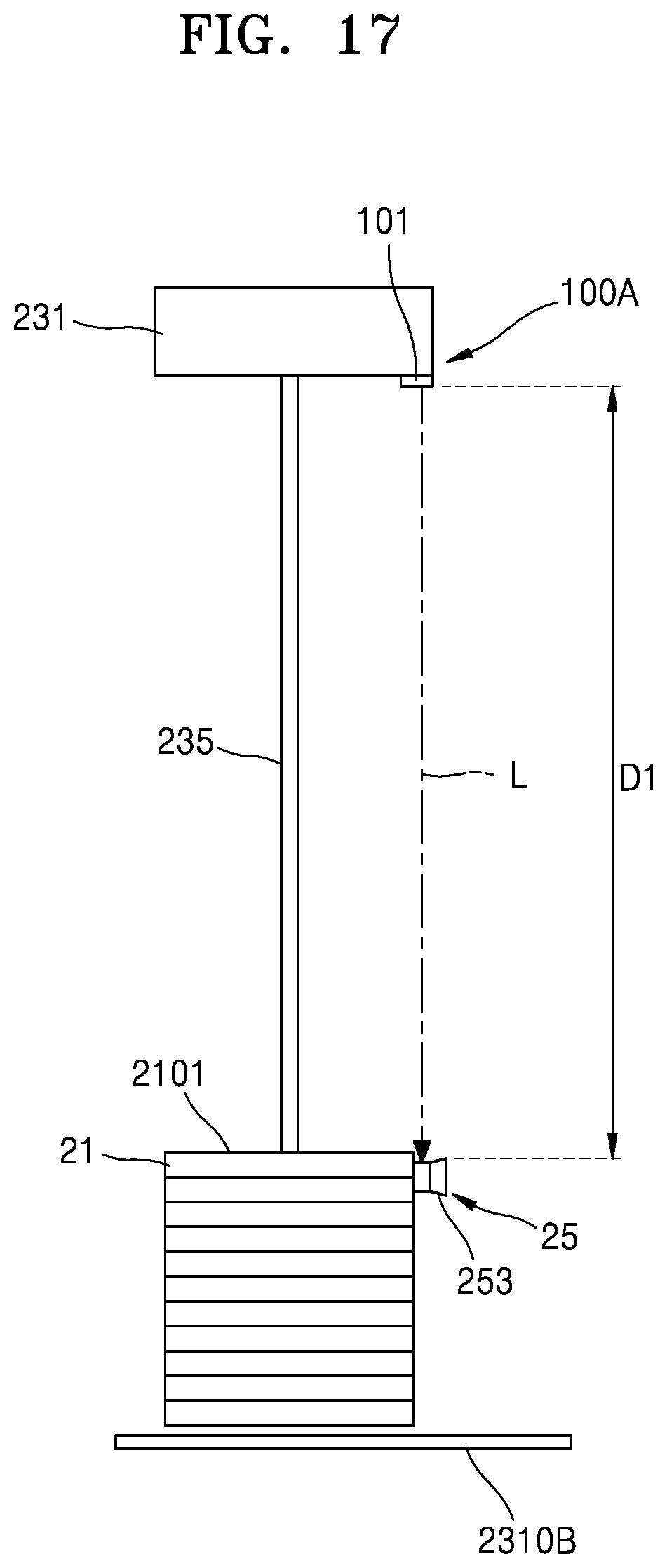 Patent US12403359 Figure 17 – Sensor module and weight exercise apparatus including the same