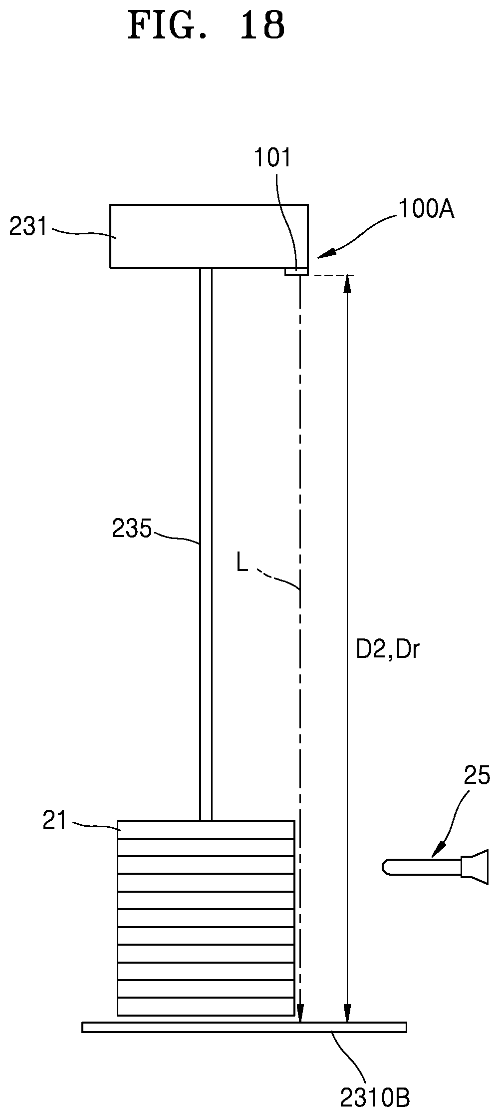 Patent US12403359 Figure 18 – Sensor module and weight exercise apparatus including the same