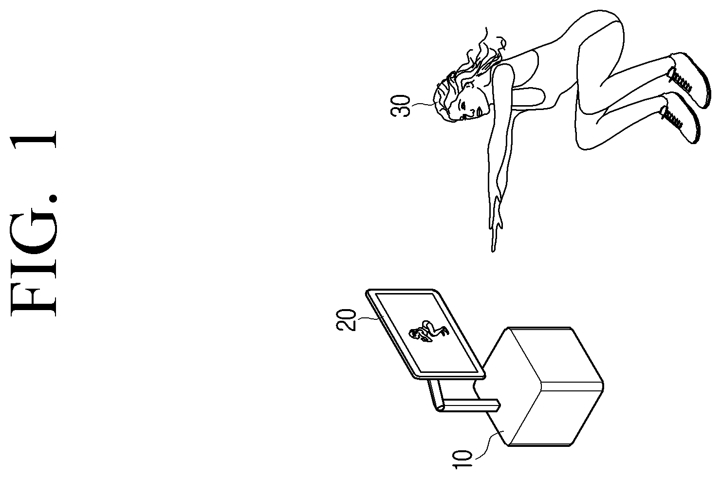 Patent US12403361 Figure 1 – Electronic apparatus providing content-based care service and controlling method thereof