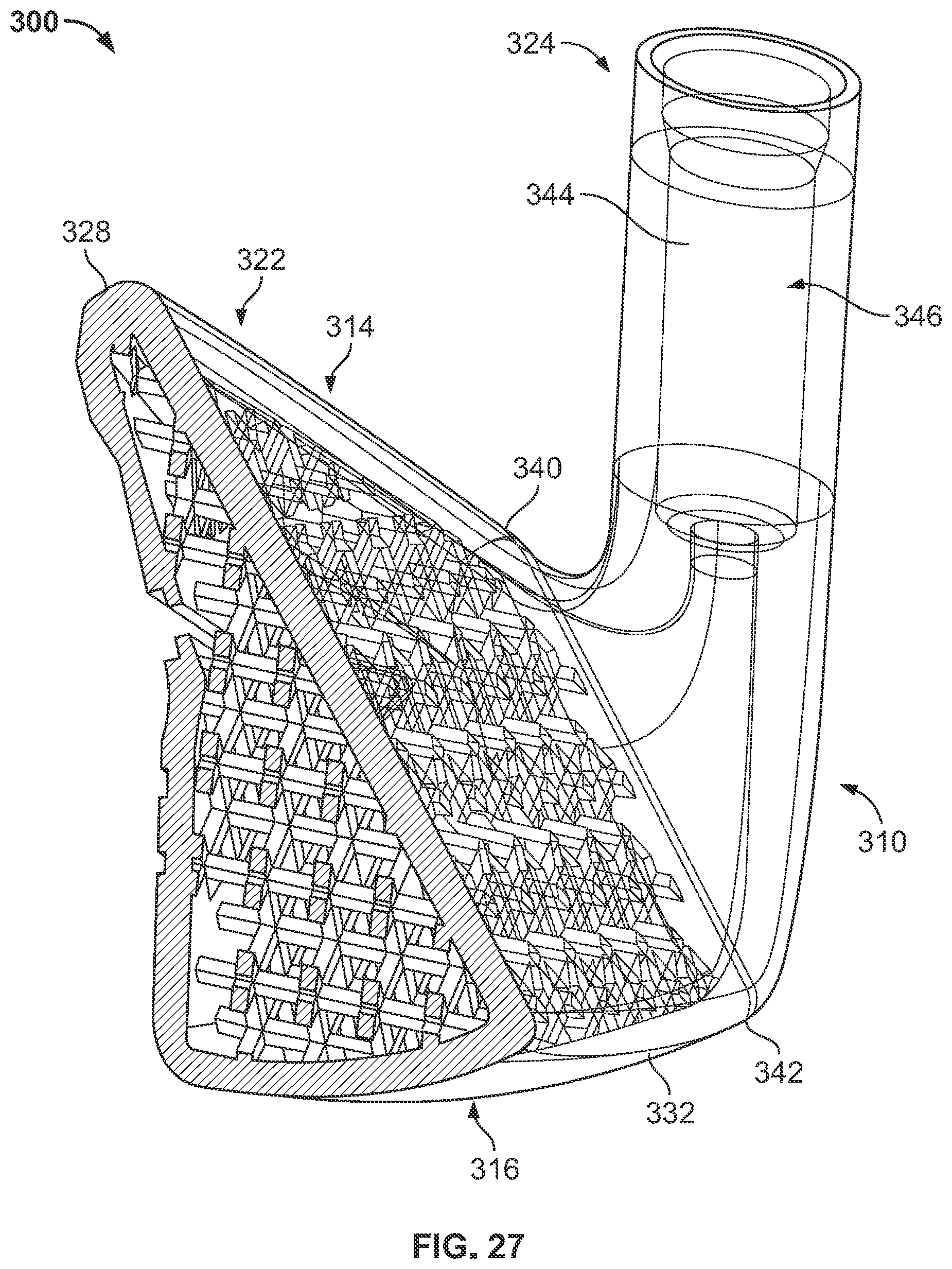 Patent US12403362 Figure 19 – Systems and methods for additive manufacturing of a golf club