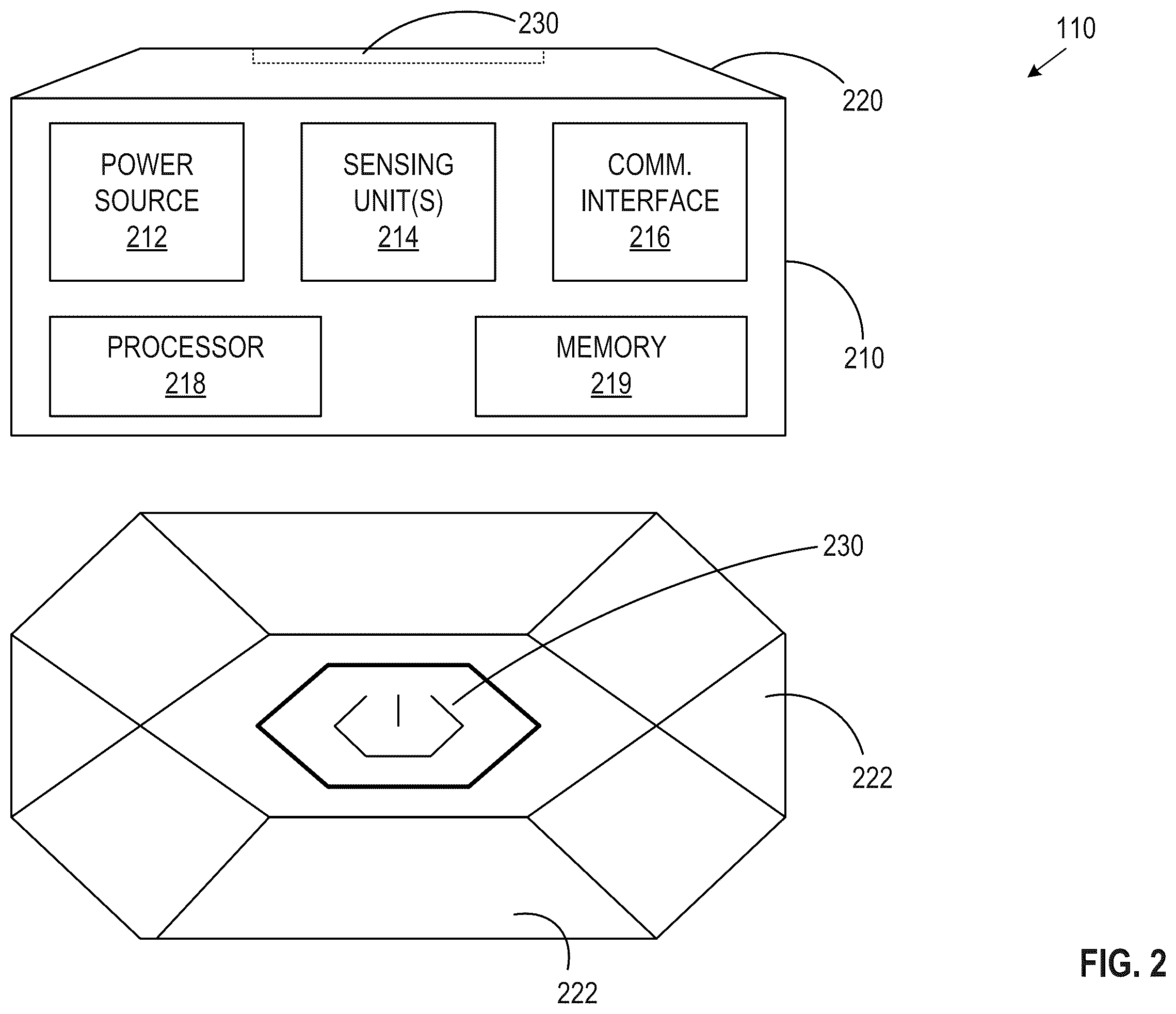 Patent US12403365 Figure 2 – Squash training system