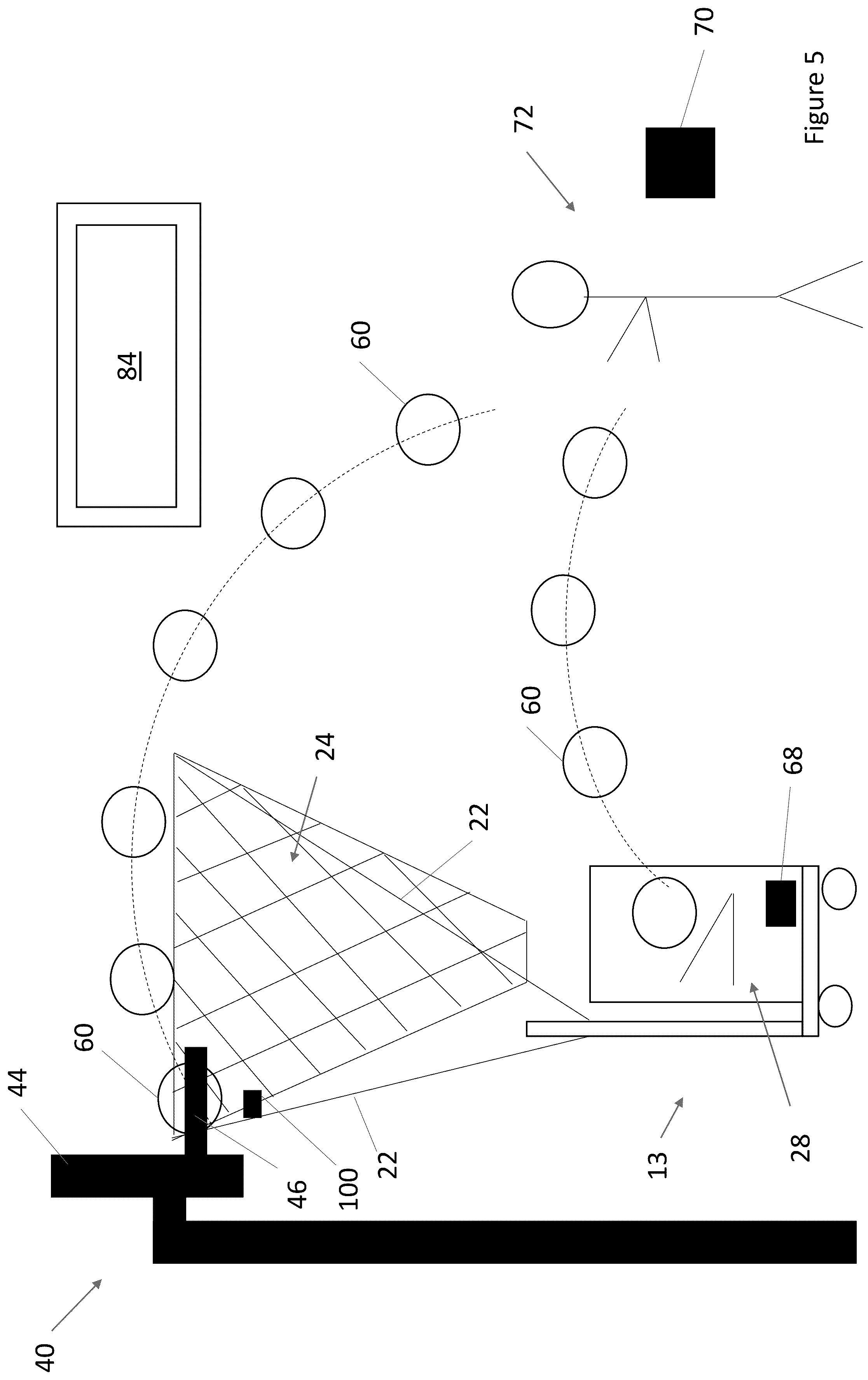 Patent US12403368 Figure 5 – Basketball training device with mental training feature(s), related systems and methods