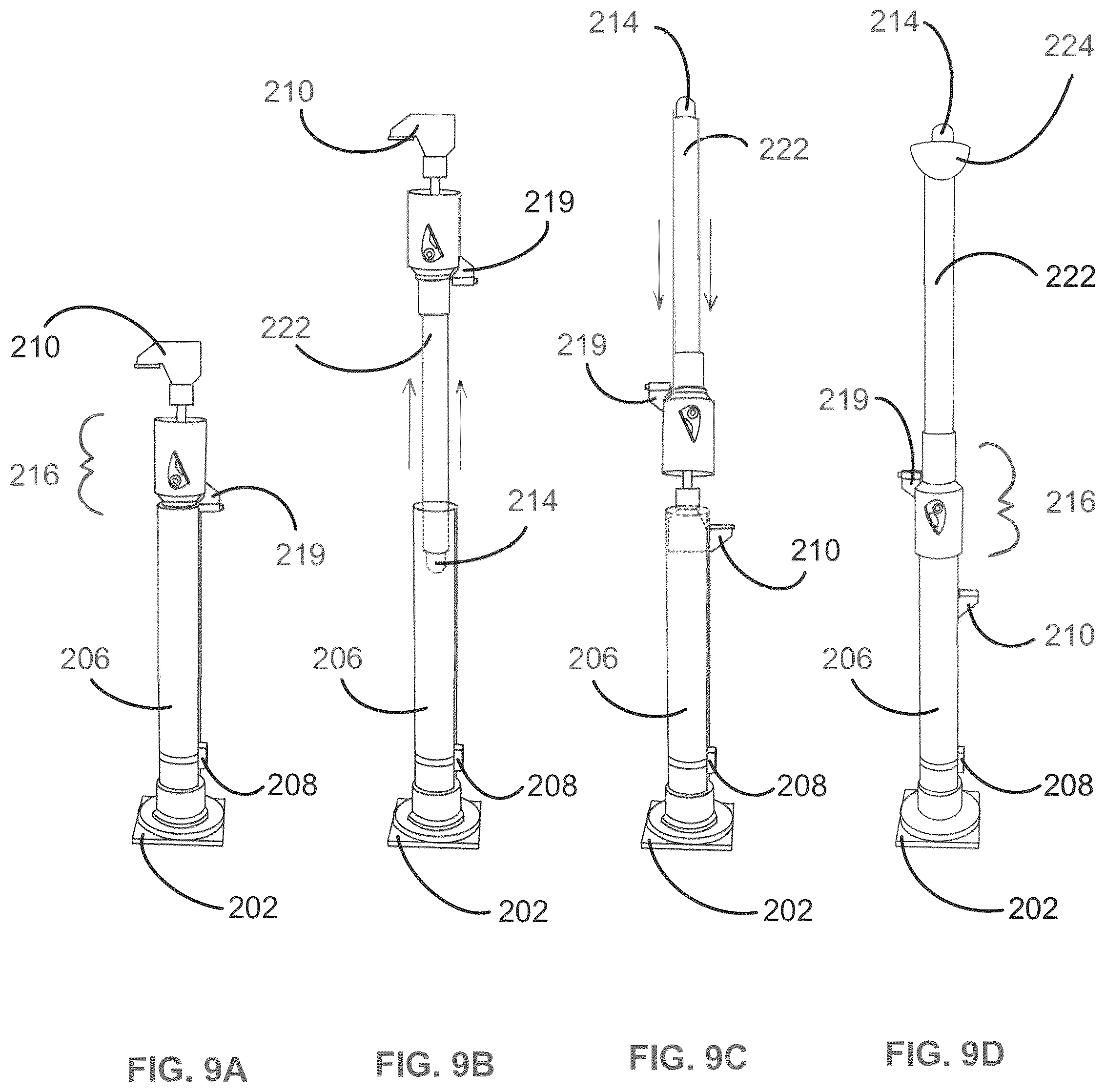 Patent US12403369 Figure 9 – Interactive volleyball launcher system