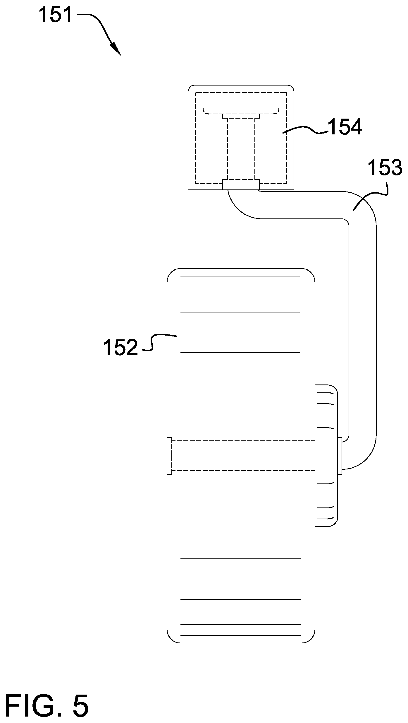 Patent US12403370 Figure 5 – Remote-controlled punching bag
