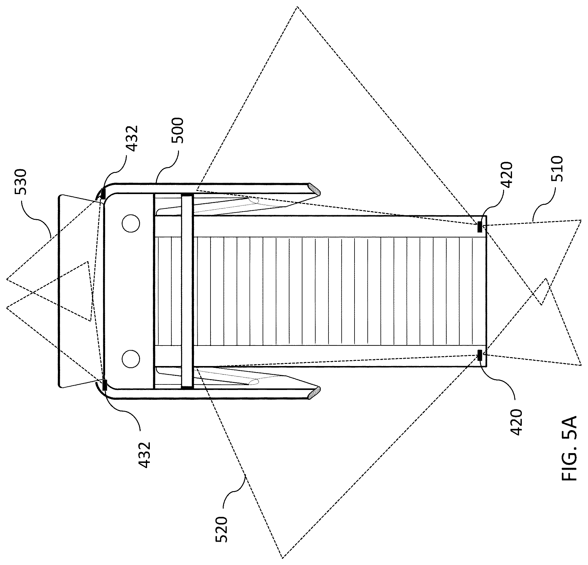 Patent US12403373 Figure 6 – Detecting objects proximate to a treadmill