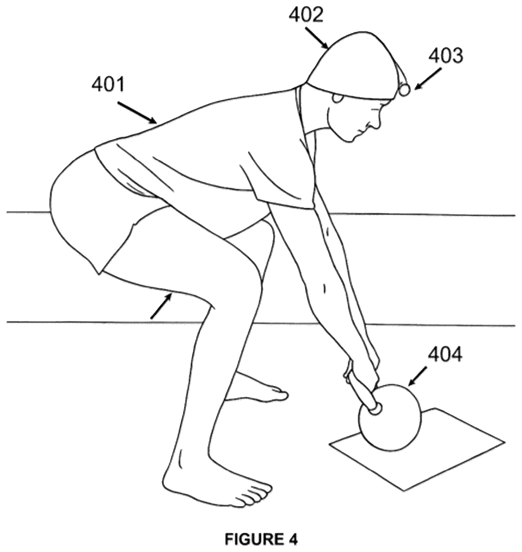 Patent US12403374 Figure 4 – Kettlebell swing hat