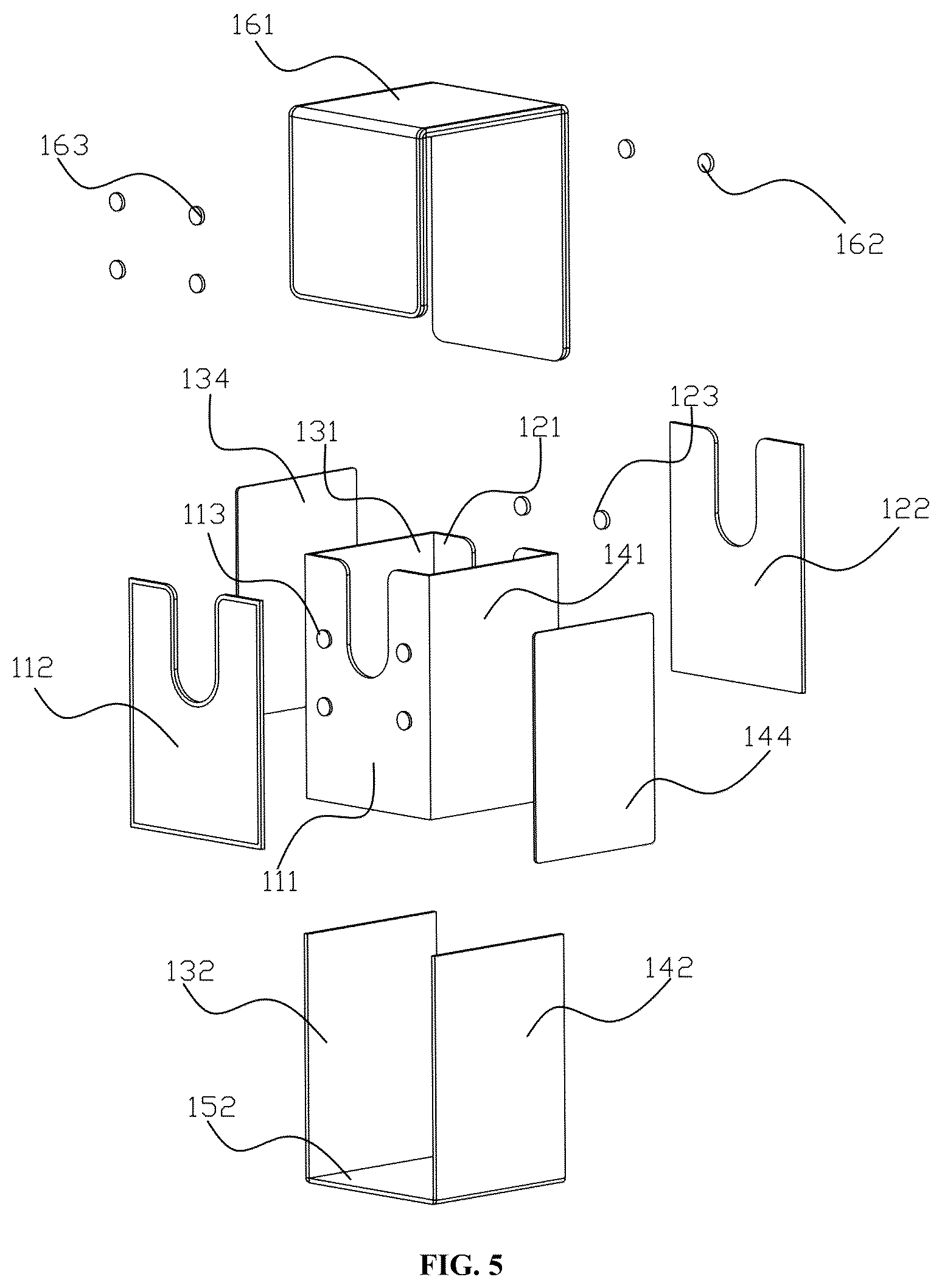Patent US12403386 Figure 4 – Magnetic type card box assembly