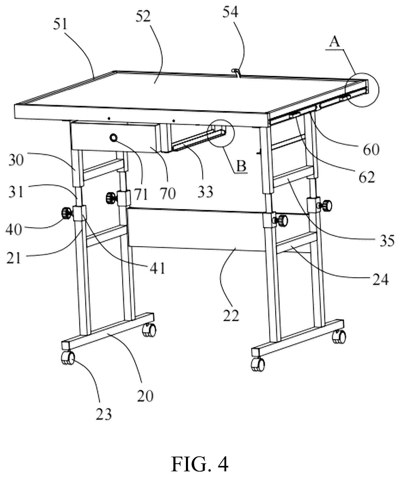 Patent US12403390 Figure 4 – Jigsaw puzzle table
