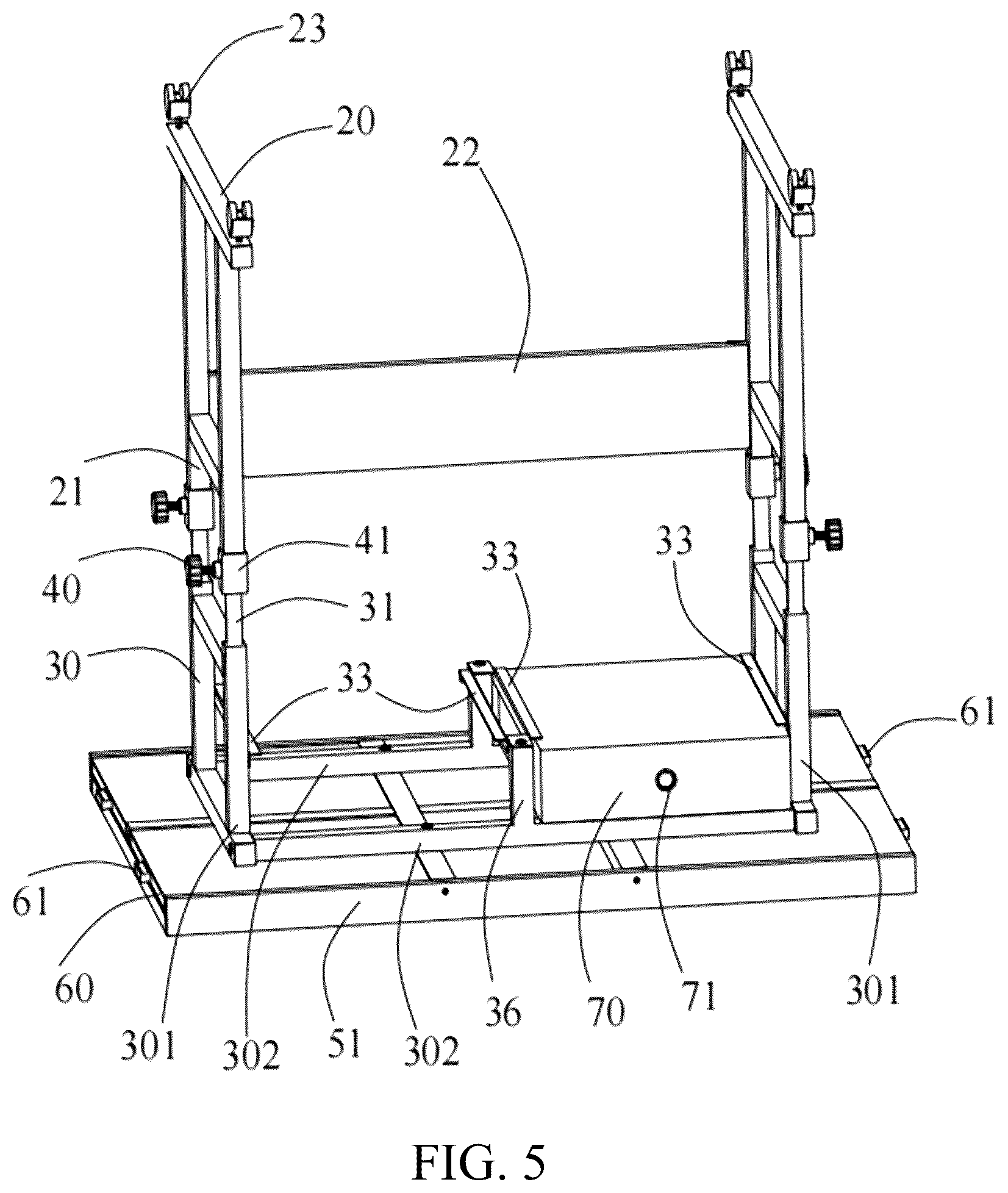 Patent US12403390 Figure 5 – Jigsaw puzzle table
