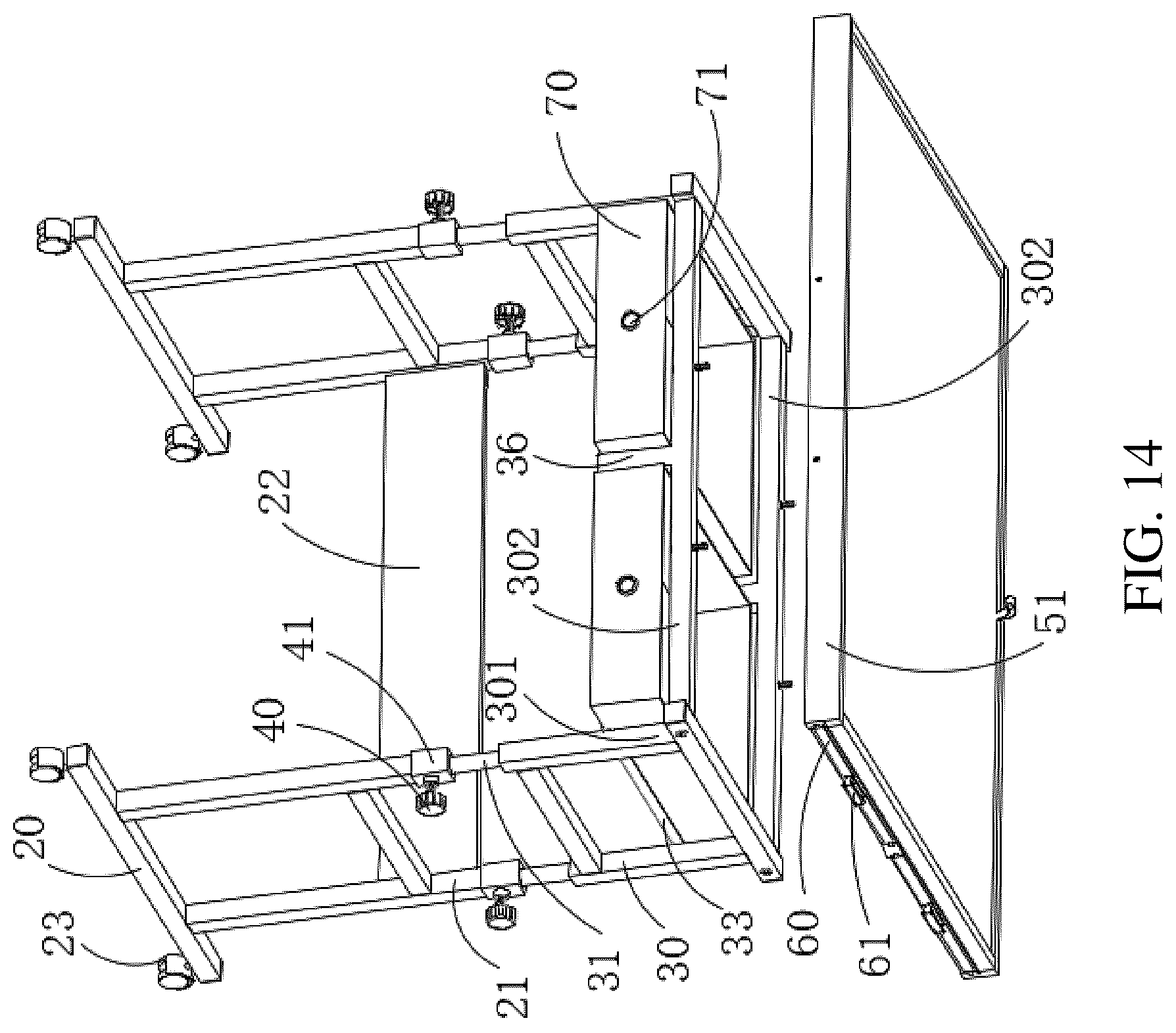 Patent US12403390 Figure 12 – Jigsaw puzzle table