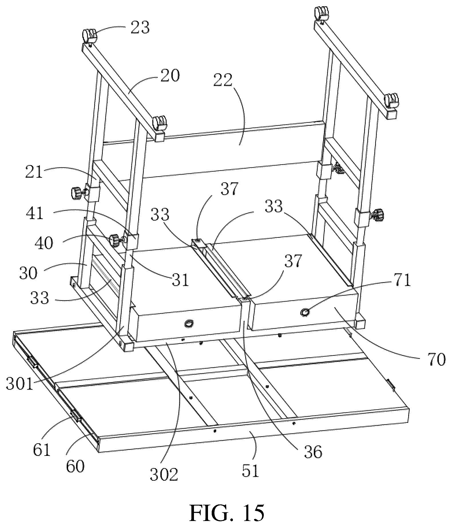 Patent US12403390 Figure 13 – Jigsaw puzzle table