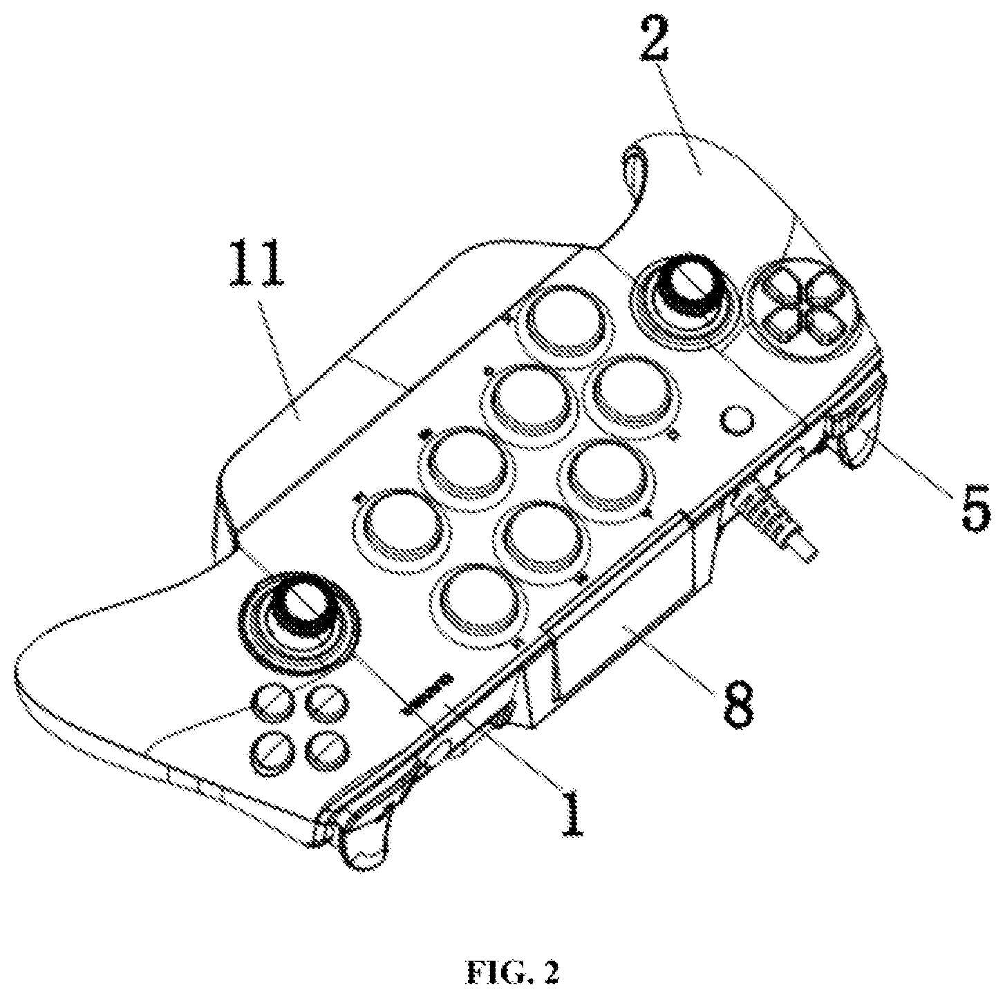 Patent US12403391 Figure 2 – Gamepad