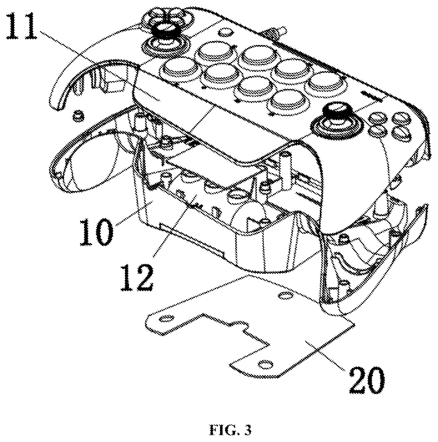 Patent US12403391 Figure 3 – Gamepad