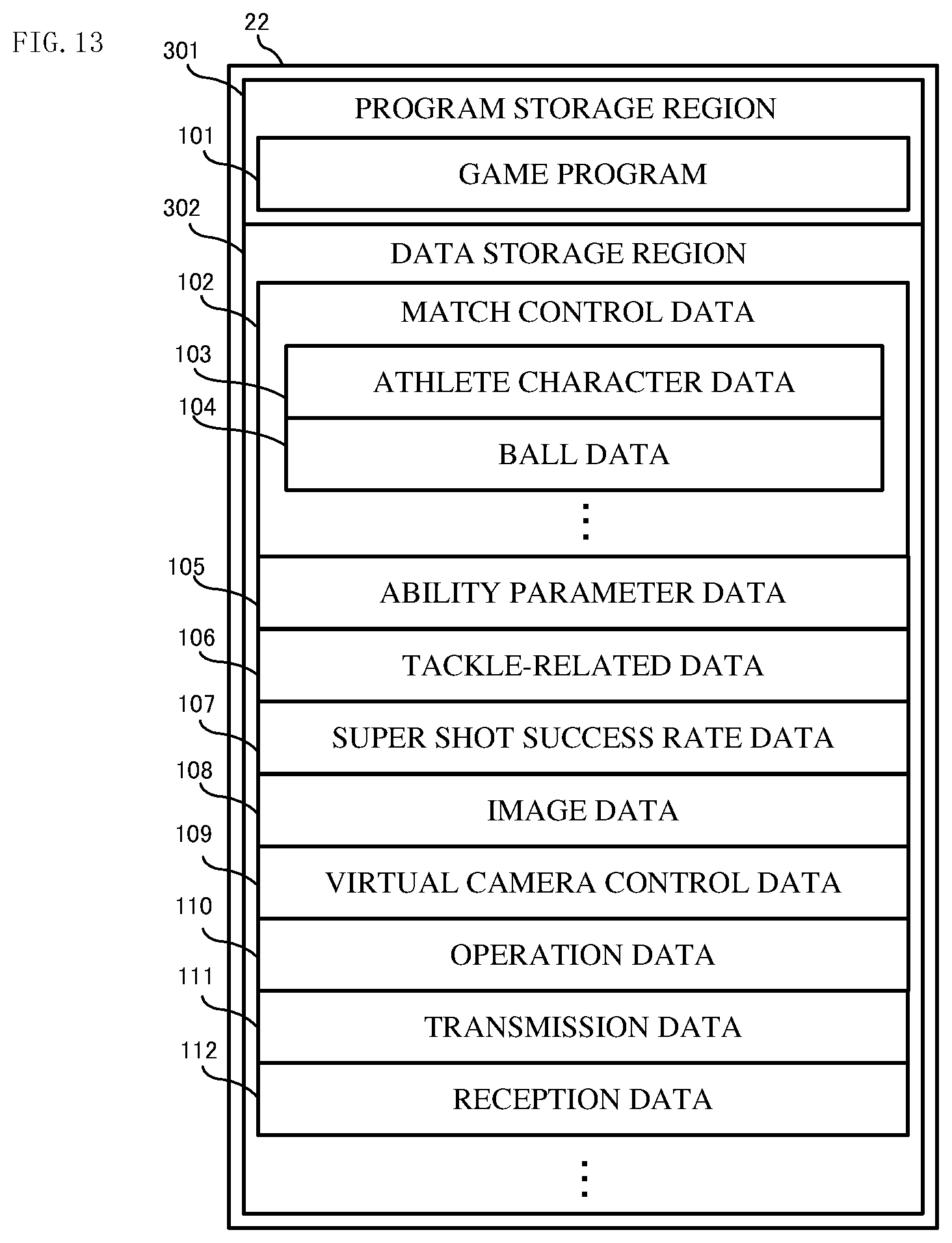 Patent US12403398 Figure 11 – Non-transitory computer-readable storage medium having game program stored therein, game processing system, game processing apparatus, and game processing method