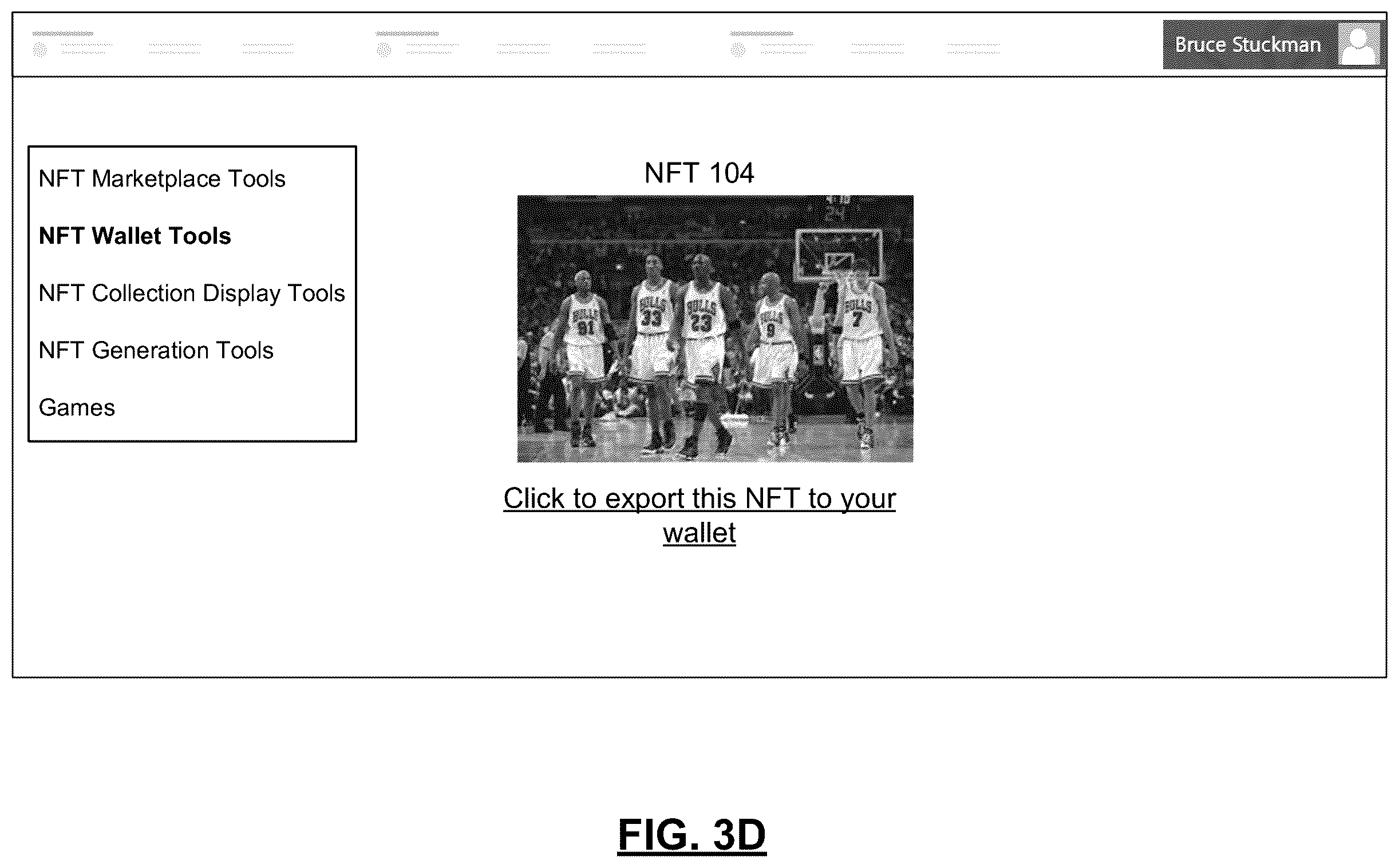 Patent US12403401 Figure 7 – Game platform for updating game NFTs based on authenticated game play