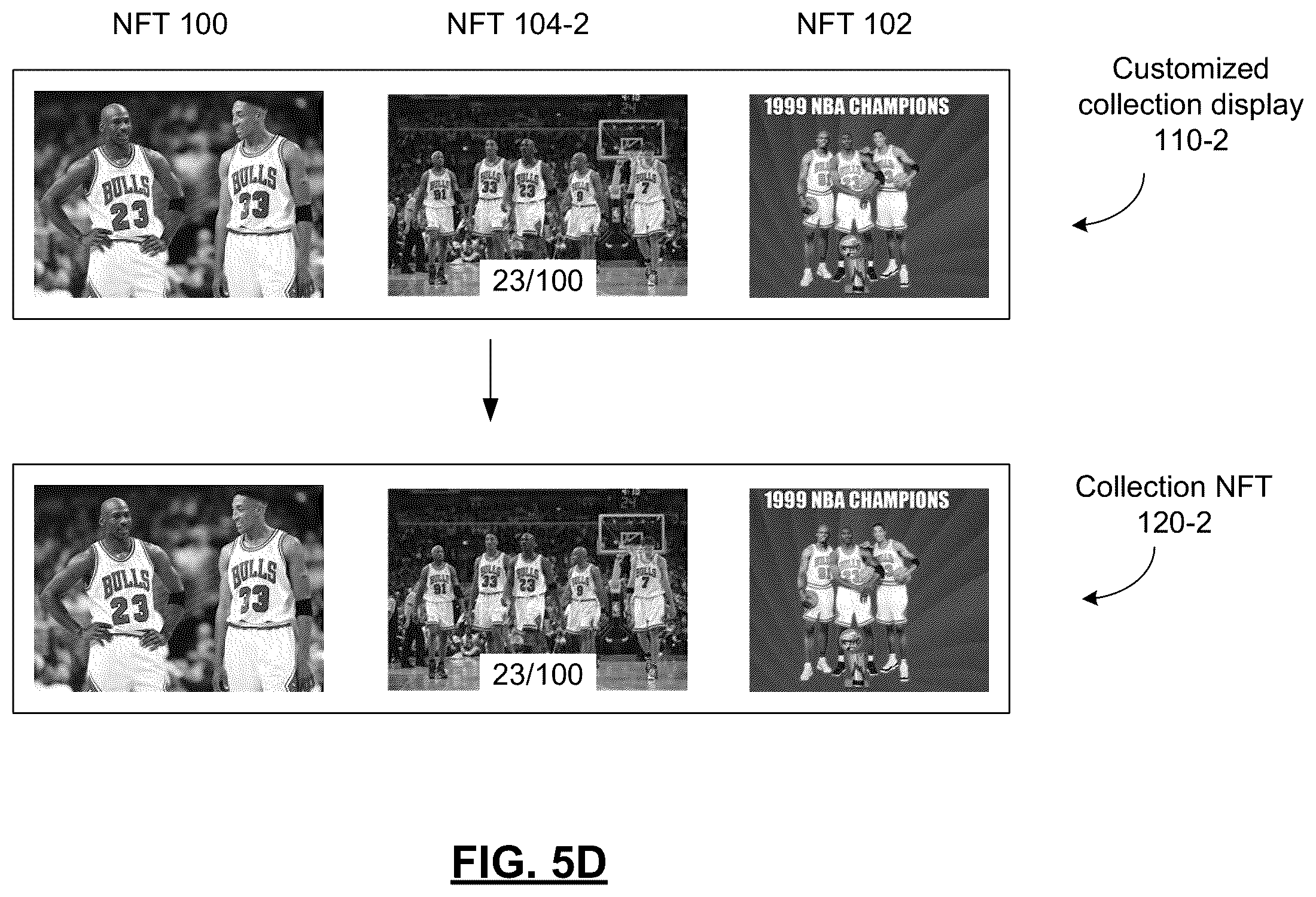 Patent US12403401 Figure 19 – Game platform for updating game NFTs based on authenticated game play