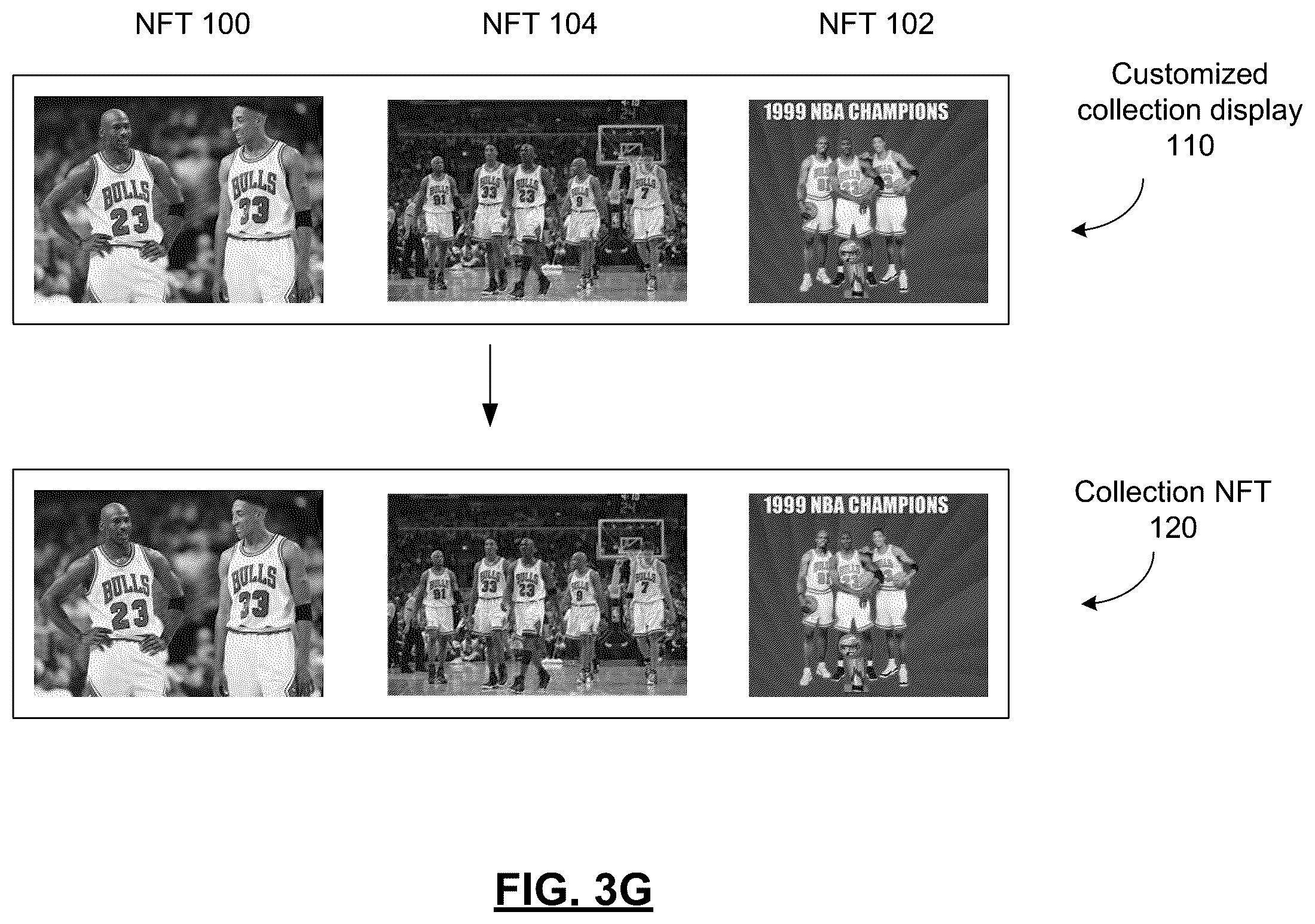 Patent US12403404 Figure 10 – Method for generating NFTs in response to in-app issuance requests
